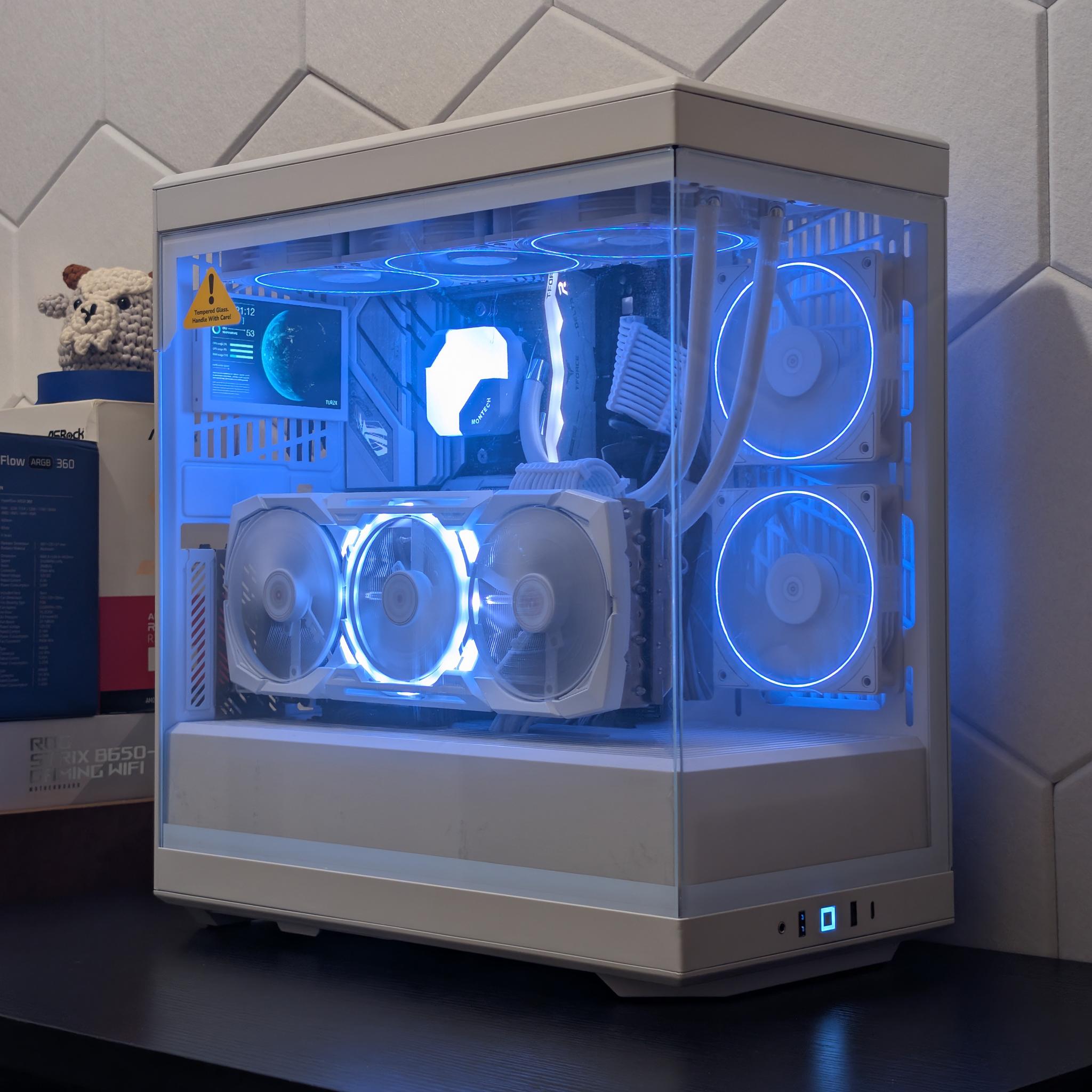 🦢🤍4K Gaming Beast | RX 7900XTX | Ryzen 9 7900X | 2TB SSD | 32GB RAM | WiFi 6 & Bluetooth🤍🦢