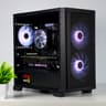 ♠️♥️ Black Gaming PC – RTX 2070 Super, Ryzen 5 3600, 16GB RAM, 1TB SSD - WiFi, BlueTooth ♥️♠️