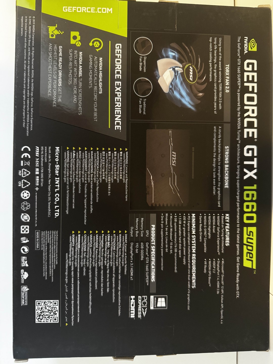 h.nさま 専用ページ USED MSI GeForce GTX 1660 SUPER VENTUS XS OC | Jawa