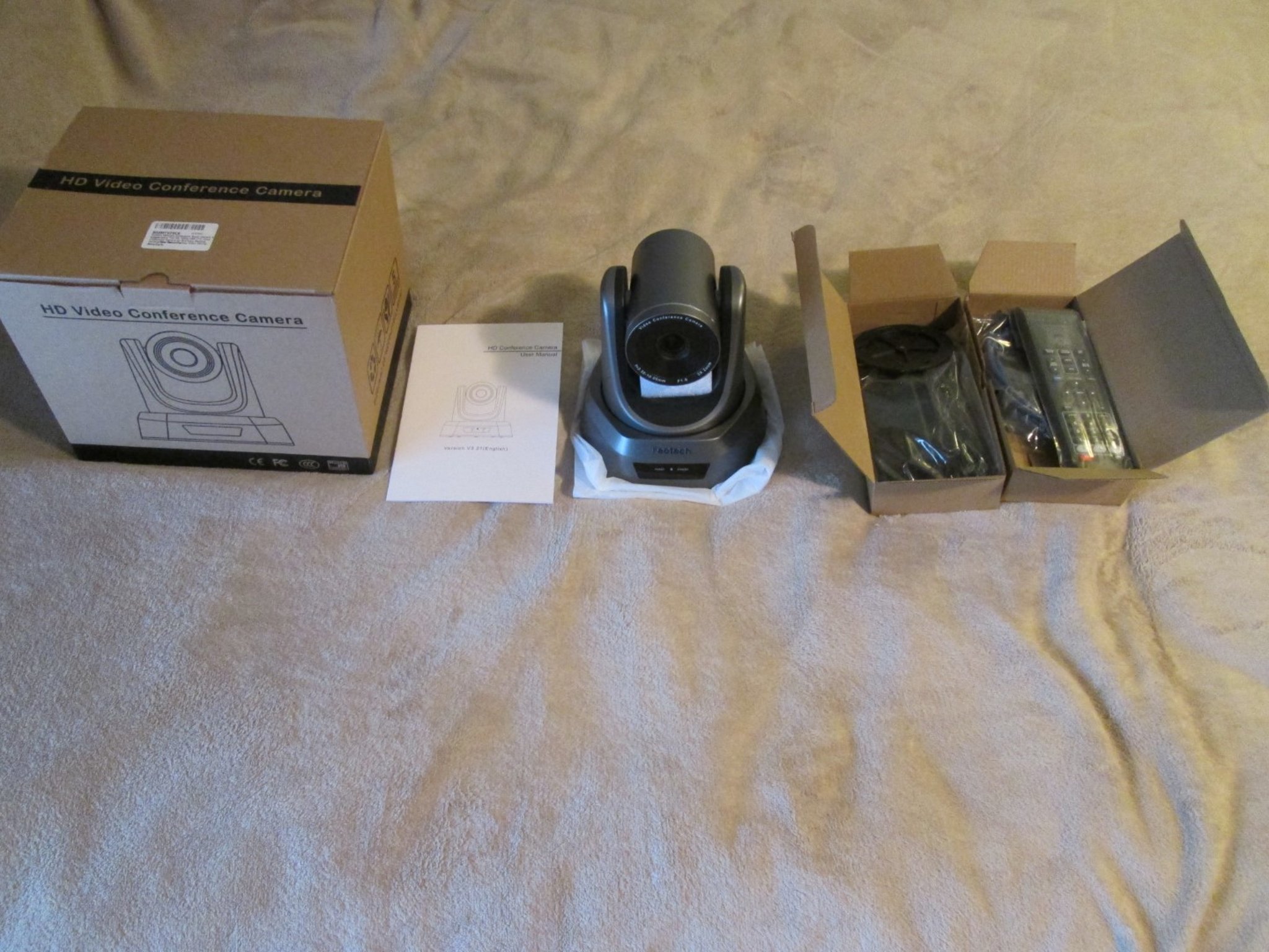 Webcam Conference Room Camera 3X Optical Zoom Full HD 1080p New In Box