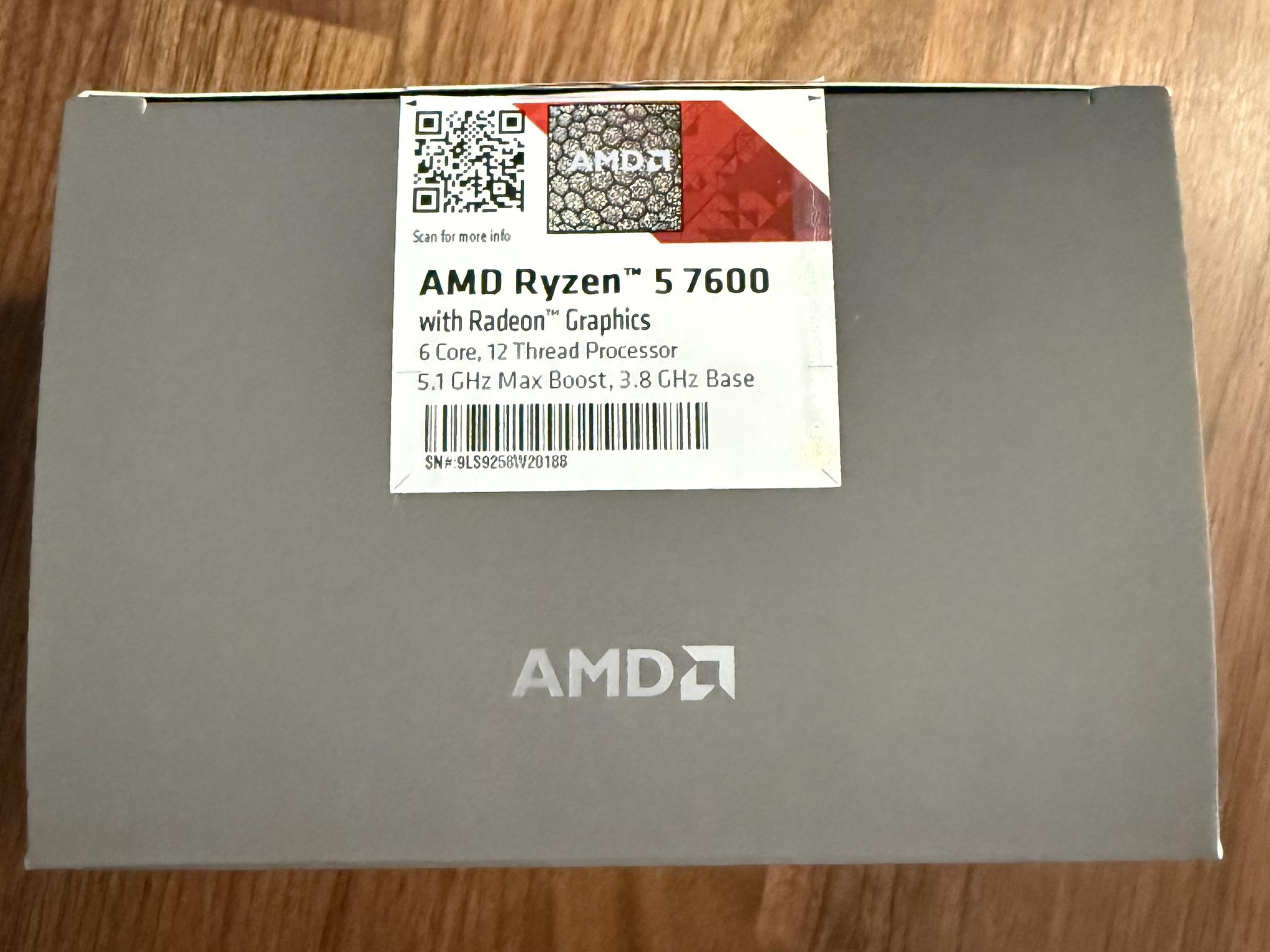 AMD Ryzen 5 7600 CPU