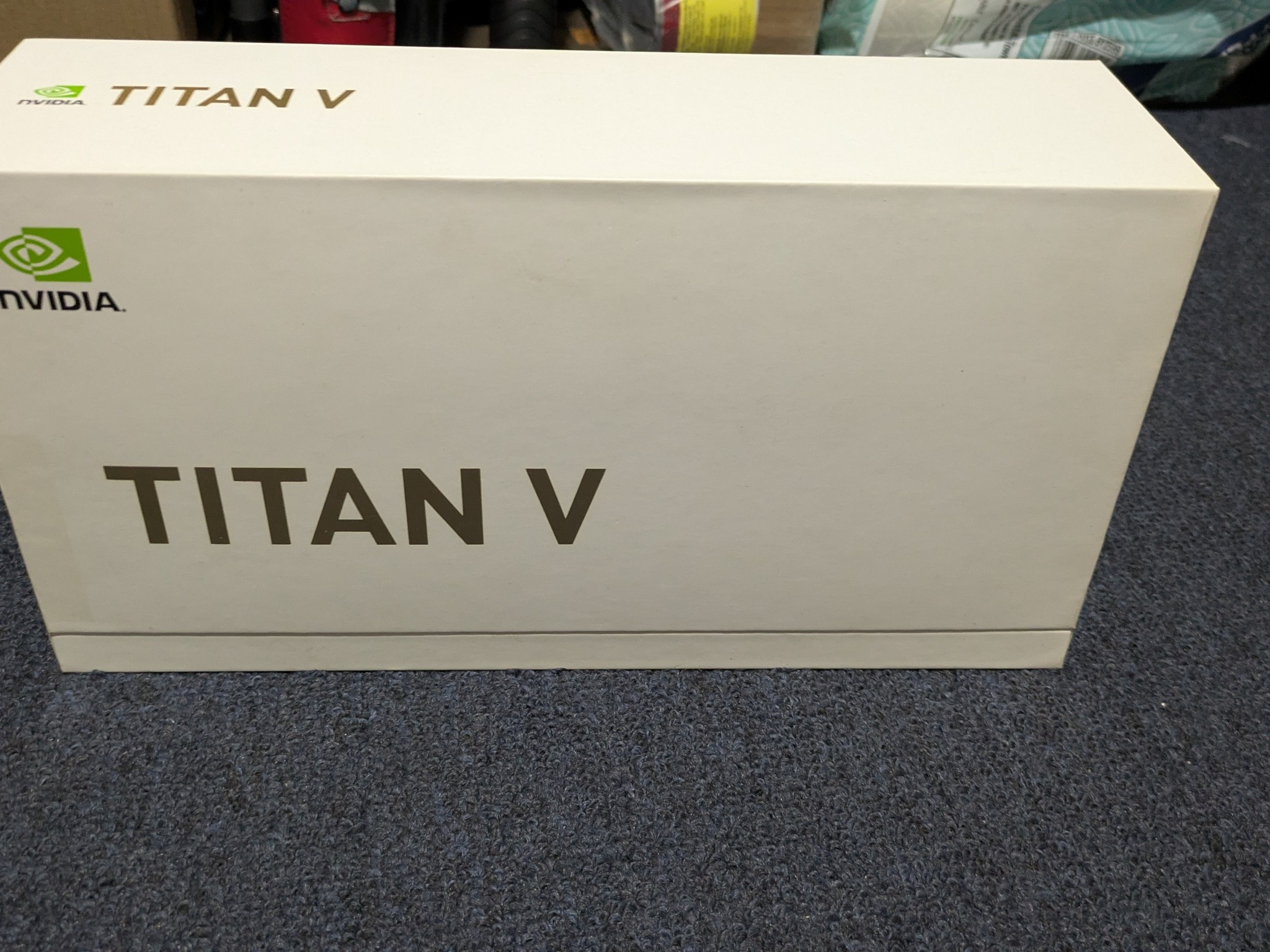 NVIDIA Titan V + Water Cooling Backplate