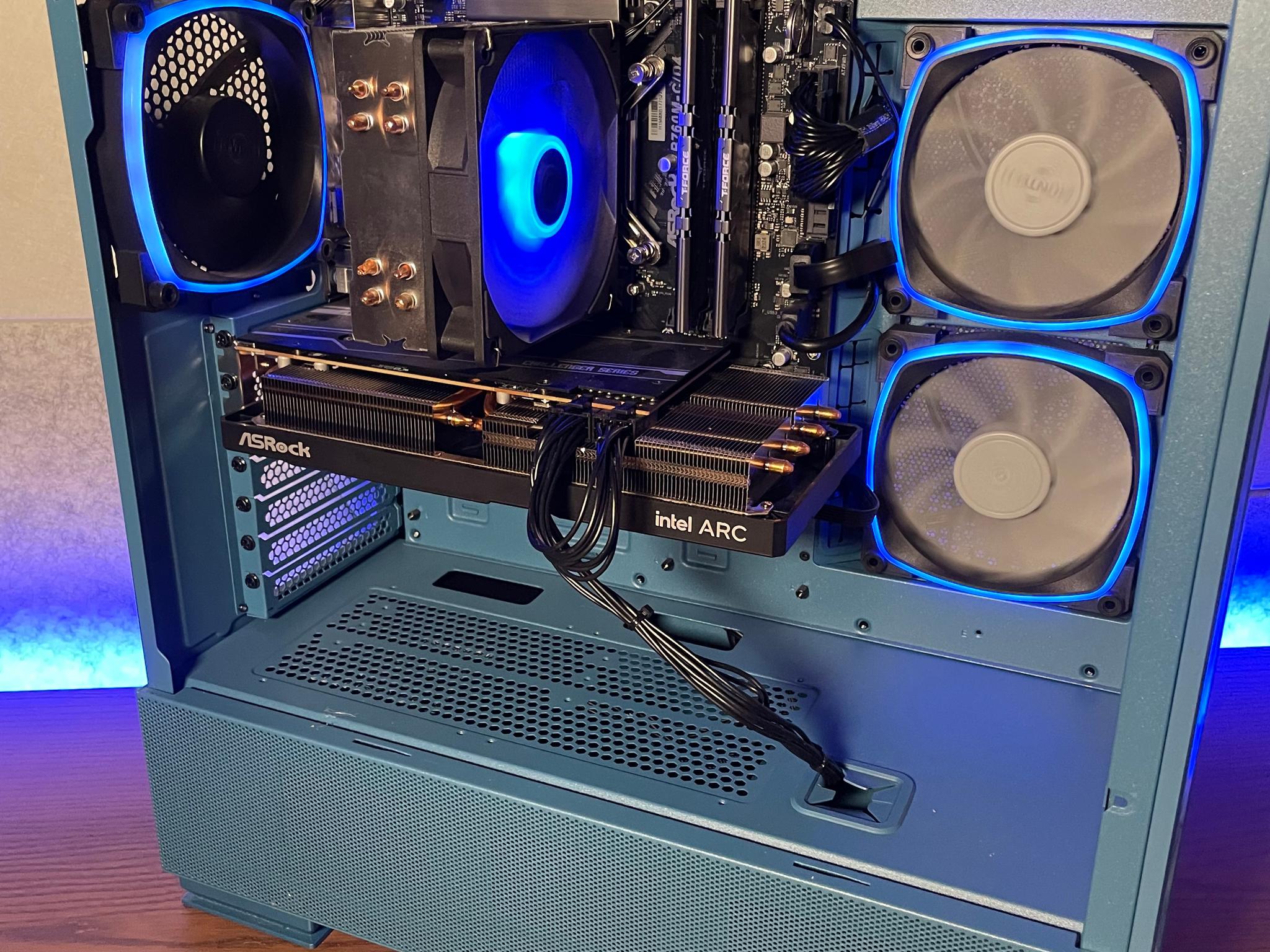 🔵 i5 12400F | Intel Arc A750 | WIFI | 500GB SSD | 16GB Ram | Windows 11 🔵