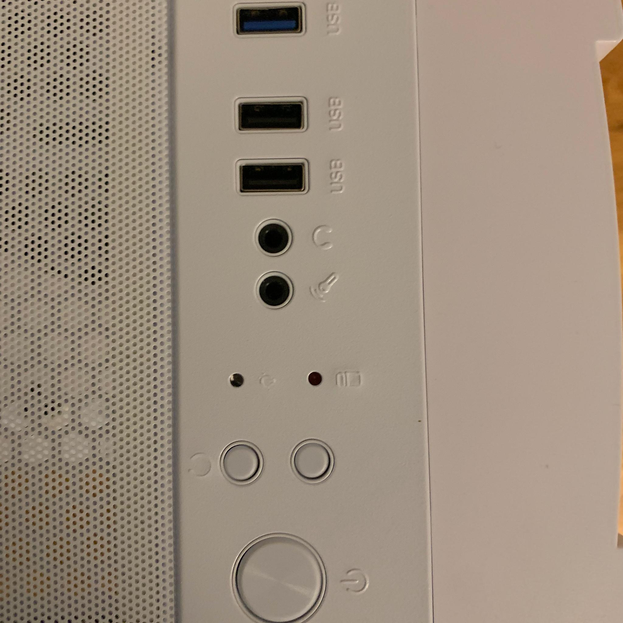 RTX 2060 SUPER 4K VR GAMING/EDITING/STREAMING PC i3-8350K 5Ghz 16GB RAM 500GB SSD WINDOWS WHITE RGB