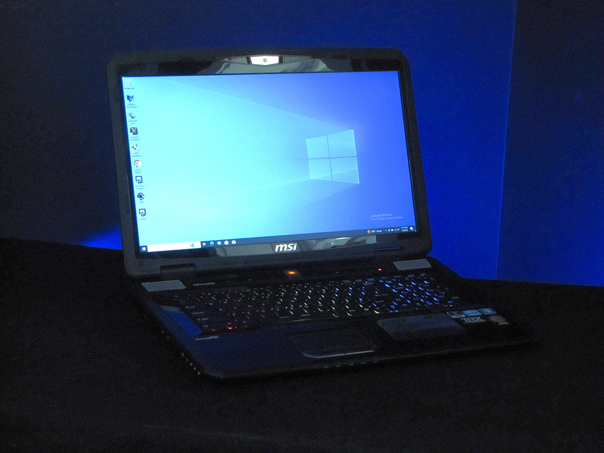 MSI GT70 0nc Gaming Laptop, I7-3610QM, 32GB DDR3, GTX 780M, 200GB SSD, Windows 10, WIFI