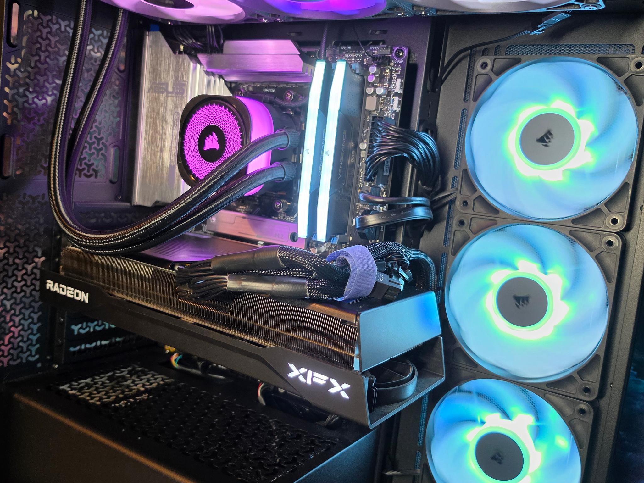 XFX RX 9070 XT 16gb + Ryzen 9800x3d PC Build #86