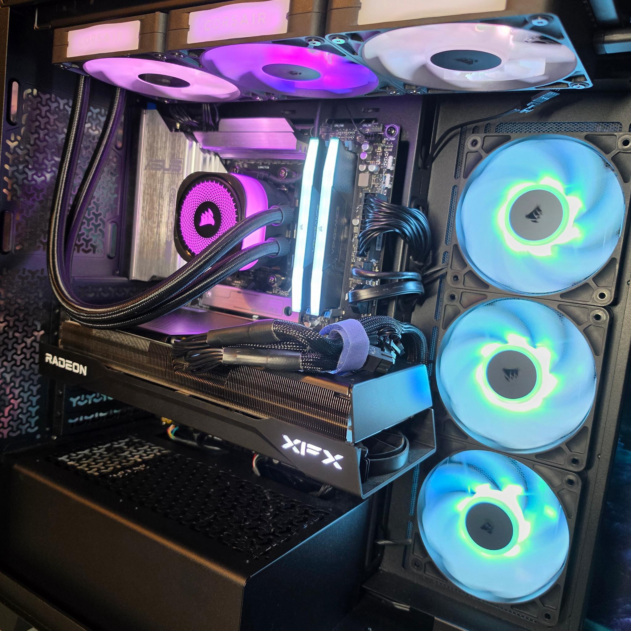 XFX RX 9070 XT 16gb + Ryzen 9800x3d PC Build #86