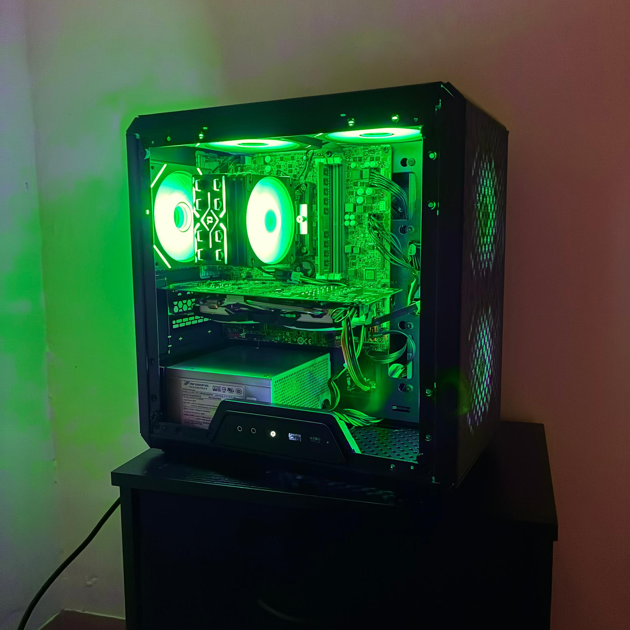 Low Cost Gaming PC | RX 580 4GB | Xeon CPU| 16GB Ram | 512GB Storage | 400W PSU