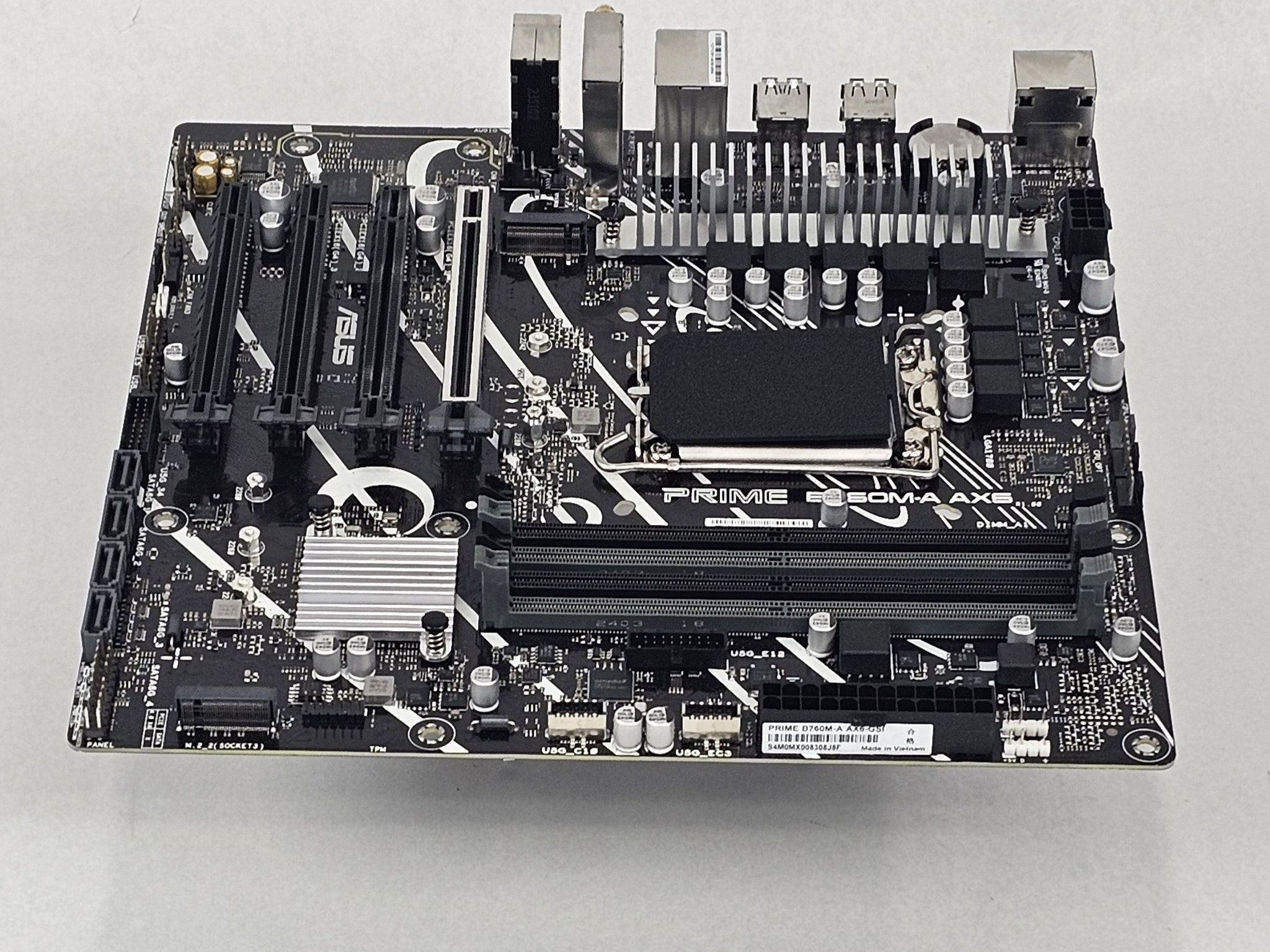 ASUS PRIME B760M-A AX6 LGA1700 DDR5 mATX Motherboard