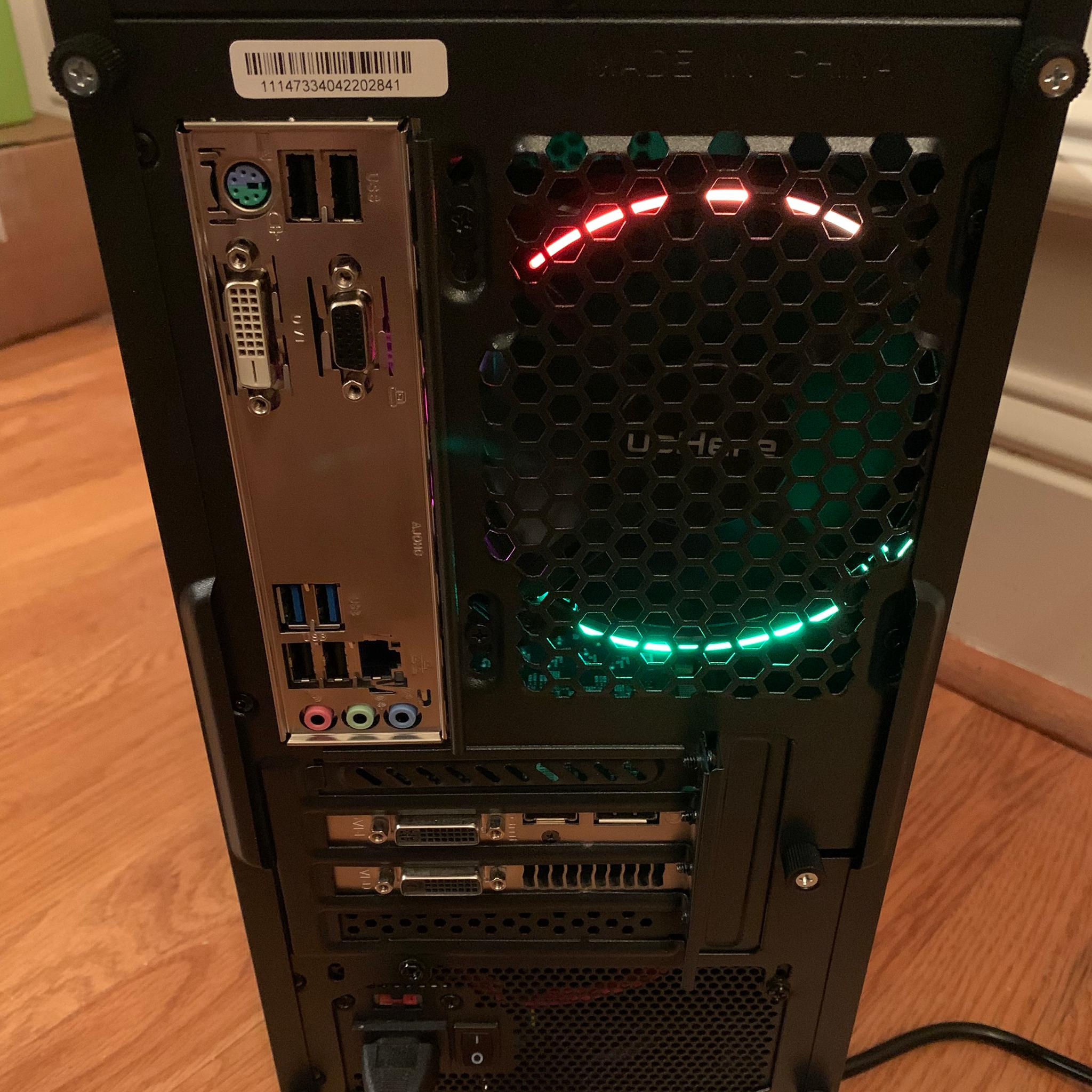 i3 8100 GTX 970 GAMING/STREAMING/EDITING PC 16GB RAM 1000GB SSD CUSTOM