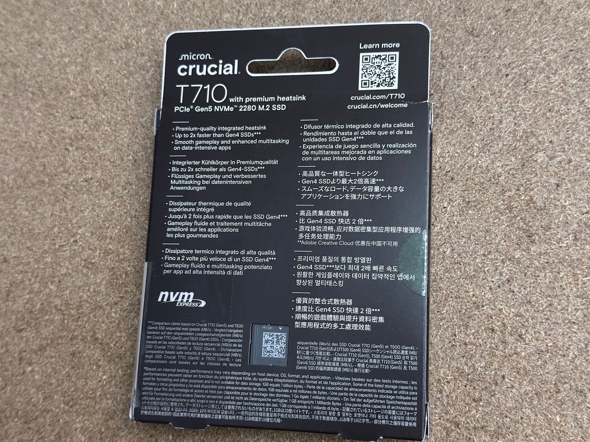 1TB Gen5 NVMe