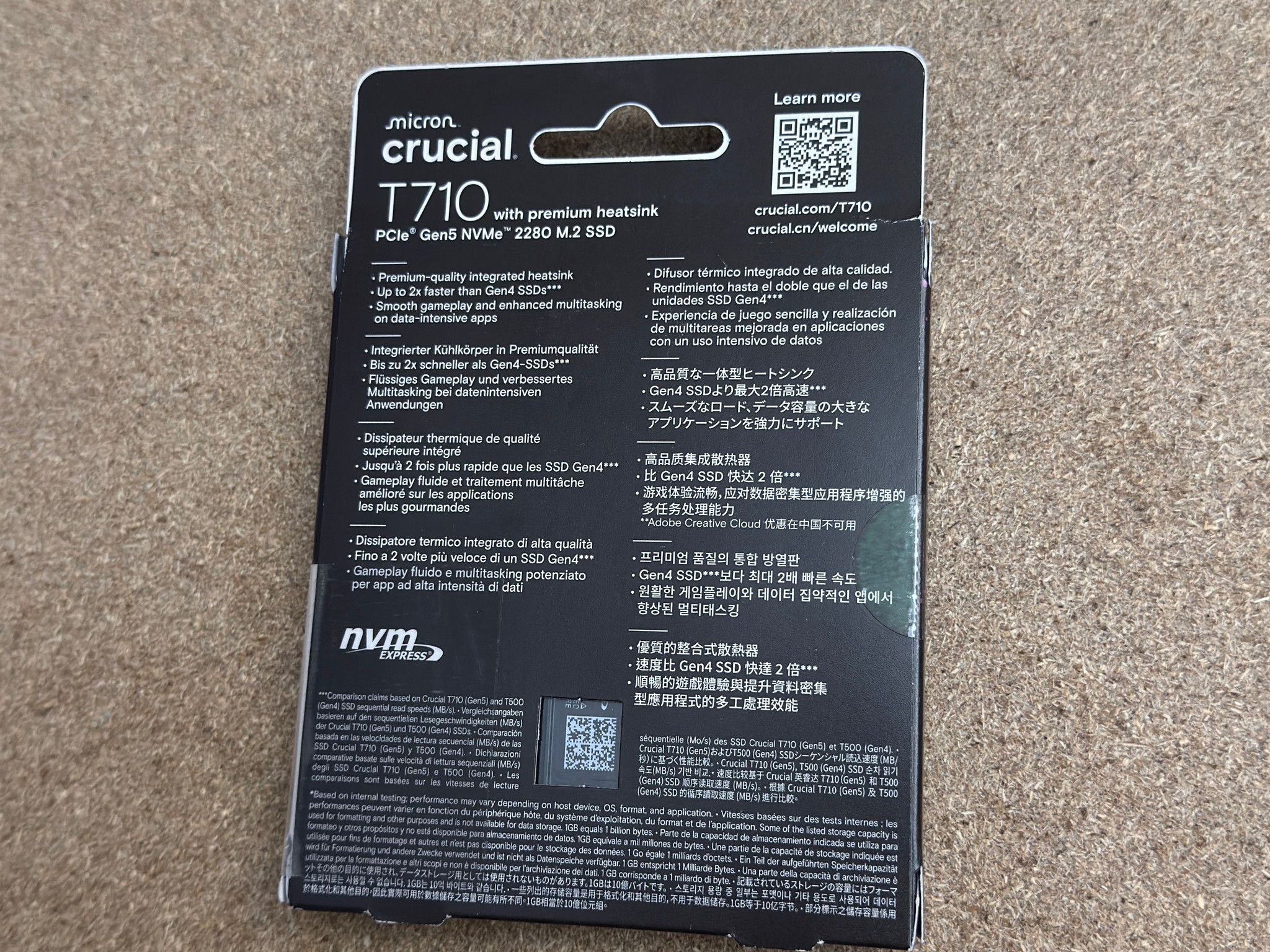 1TB Gen5 NVMe