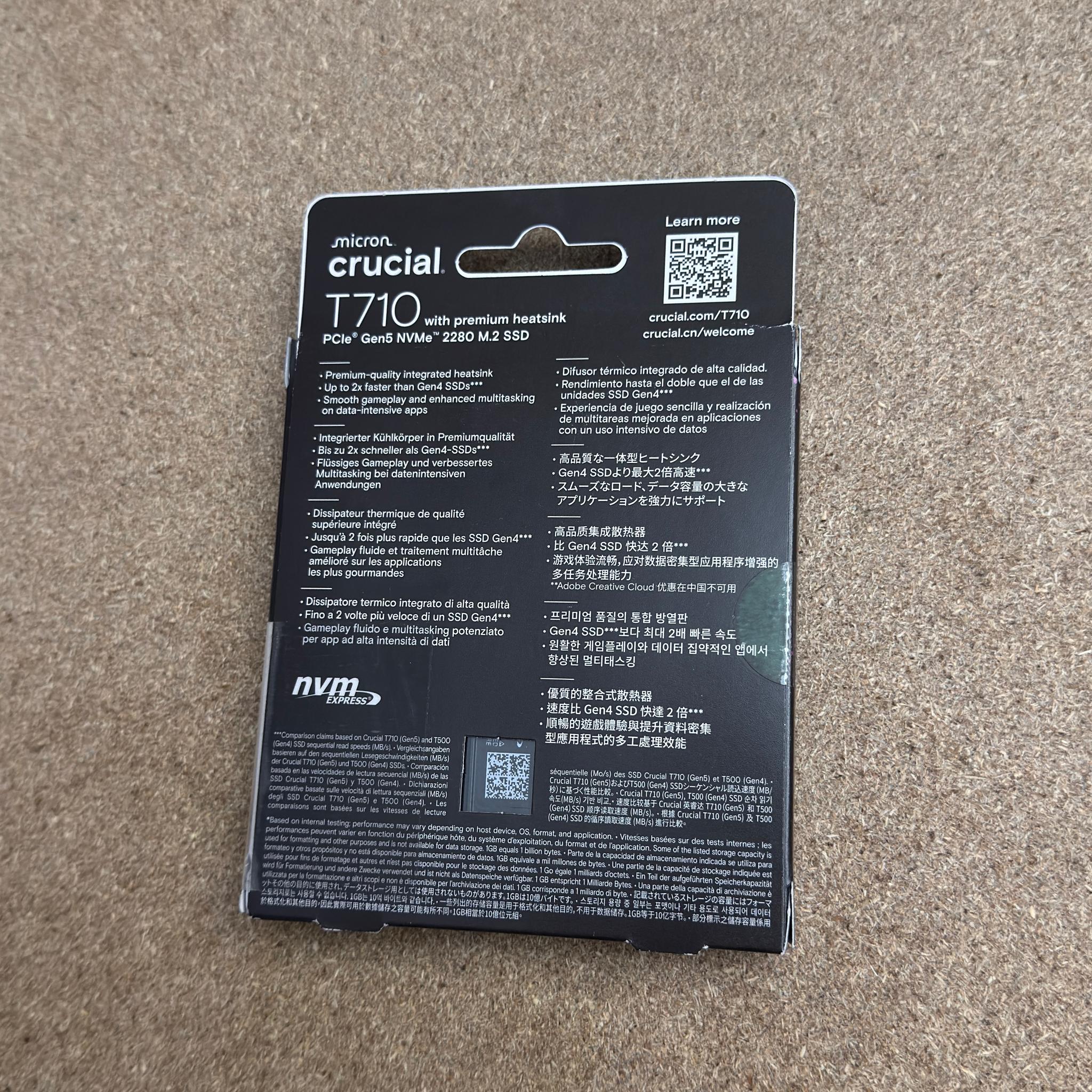 1TB Gen5 NVMe