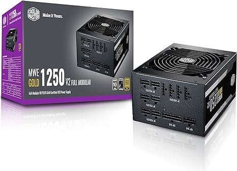 Cooler Master MWE Gold 1250 V2 Fully Modular, 1250W, 80+ Gold Efficiency