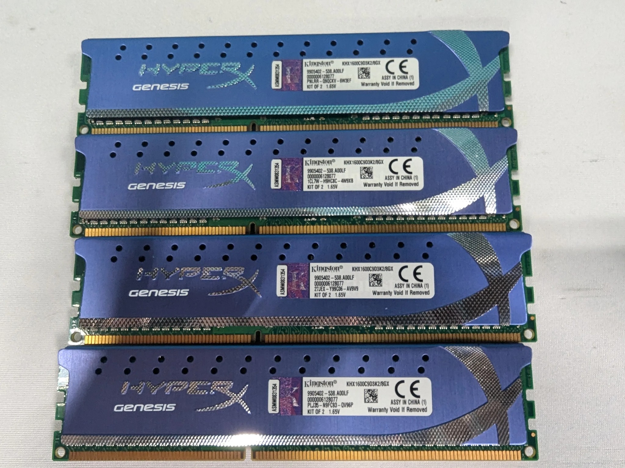 16gb kit Kingston HyperX Genesis DDR3 (4x4gb) Free Ship!
