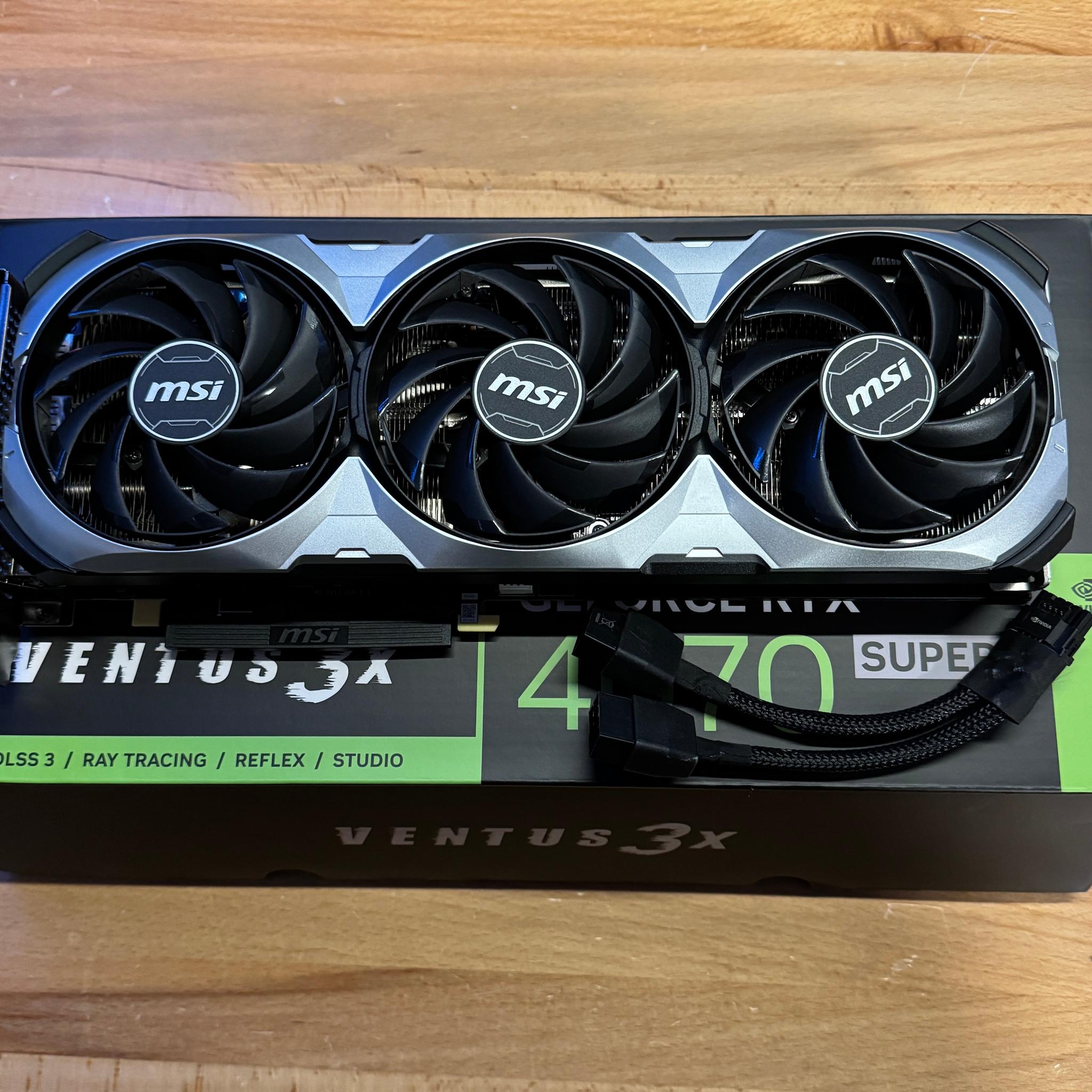 MSI RTX 4070 Super 12GB Ventus 3X OC
