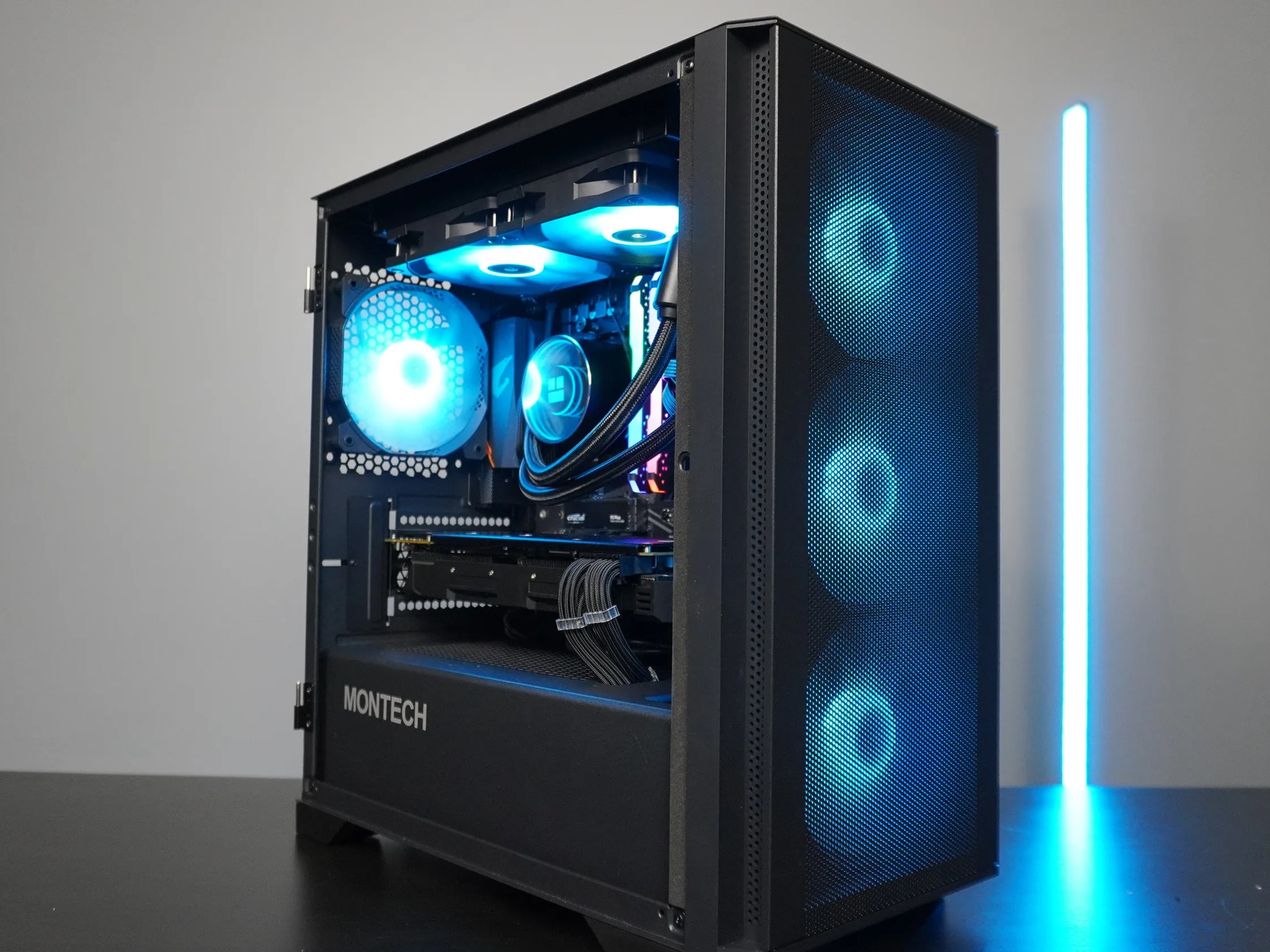 🖤Stealth🖤 1440p/1080p Perfect Value PC | 💚GTX 1080ti 11GB 🧡Ryzen 5 5600 | 16GB RAM  💪| 1TB NVME 🔥