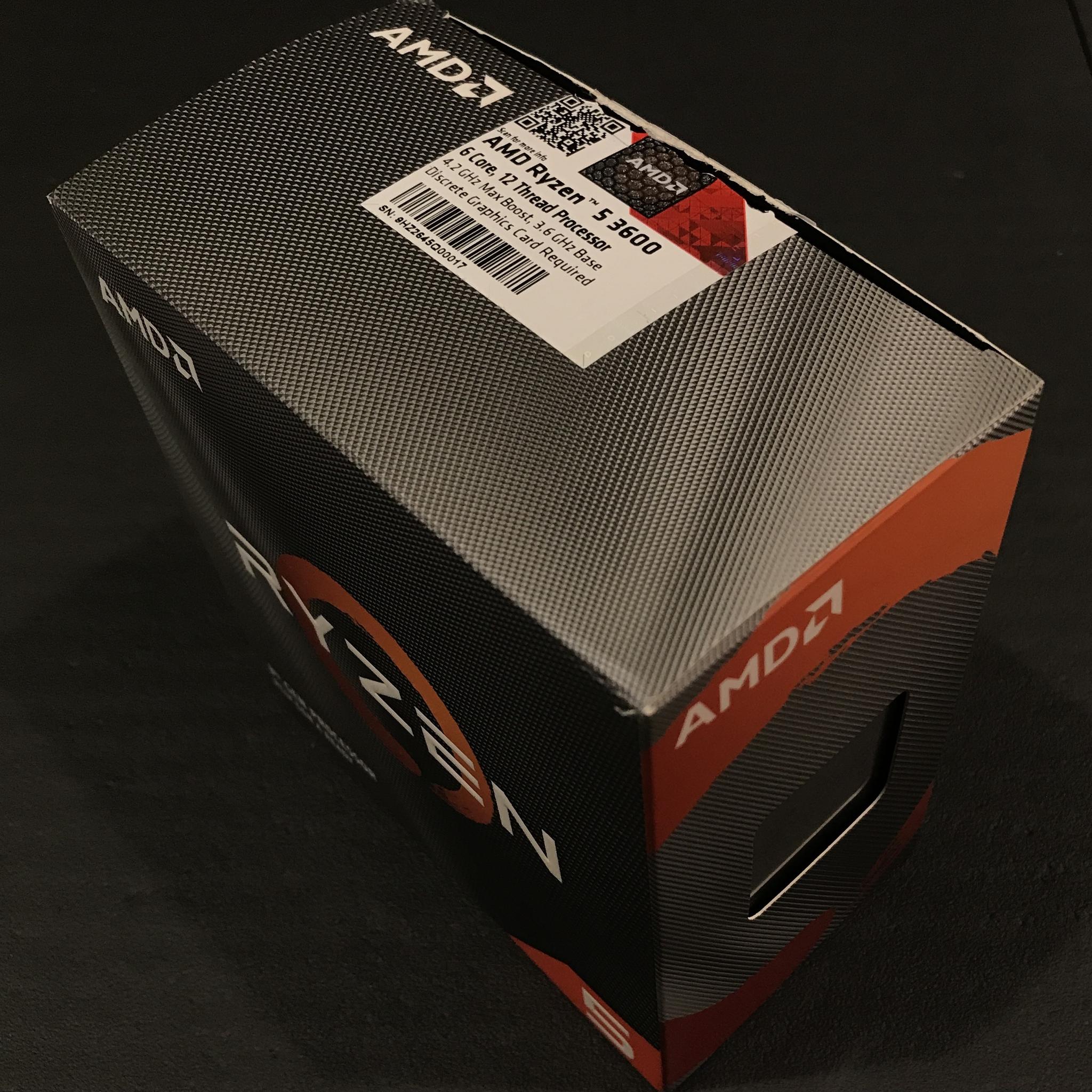 Used Ryzen 5 3600 3.60Ghz 6-Cores