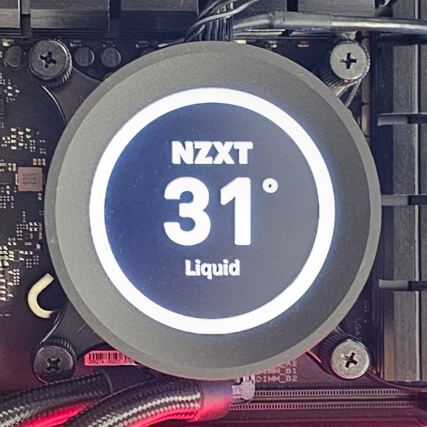 360mm NZXT AIO CPU Liquid Cooler w\ LCD Screen
