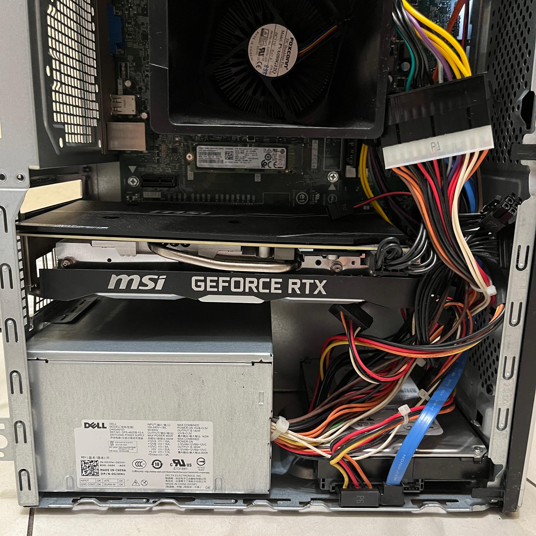 🟠🔥NVIDIA RTX 2070, Intel i7-8700, 16GB RAM, 1 TB Storage, Dell Inspiron 3670 Modded Gaming PC 🟠🖥️