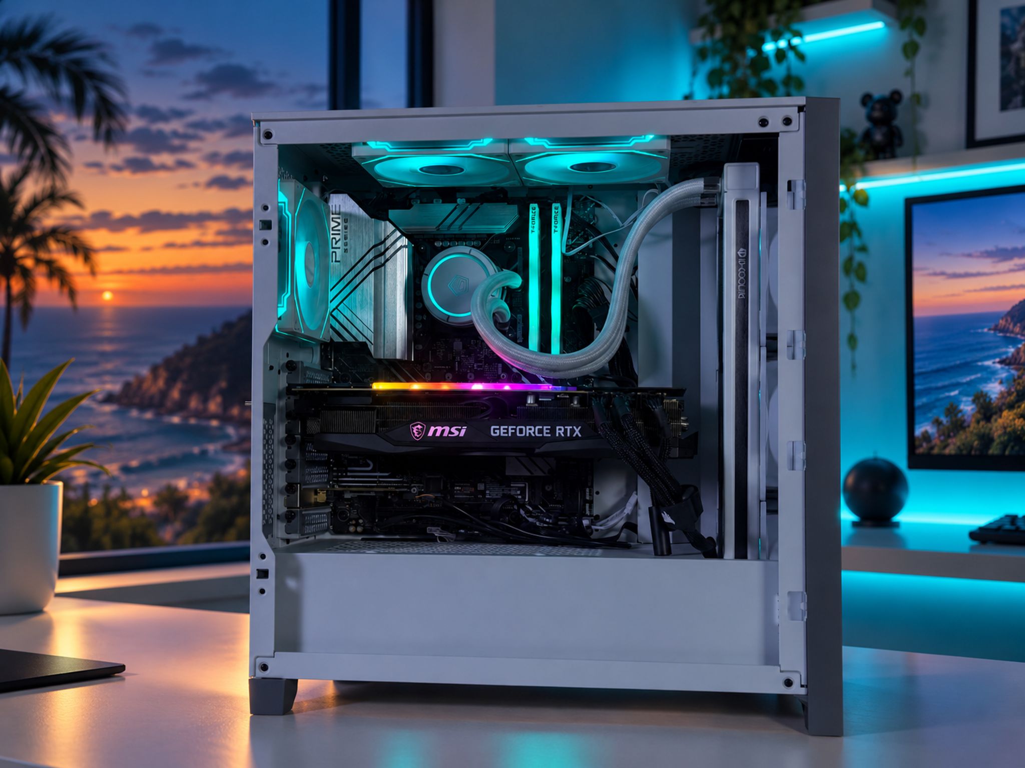 🌊 SURGE Gaming PC | RTX 3080 12GB | I7-13700K | 32GB DDR5 | 1TB NVME | WIFI + BT | FREE SHIPPING