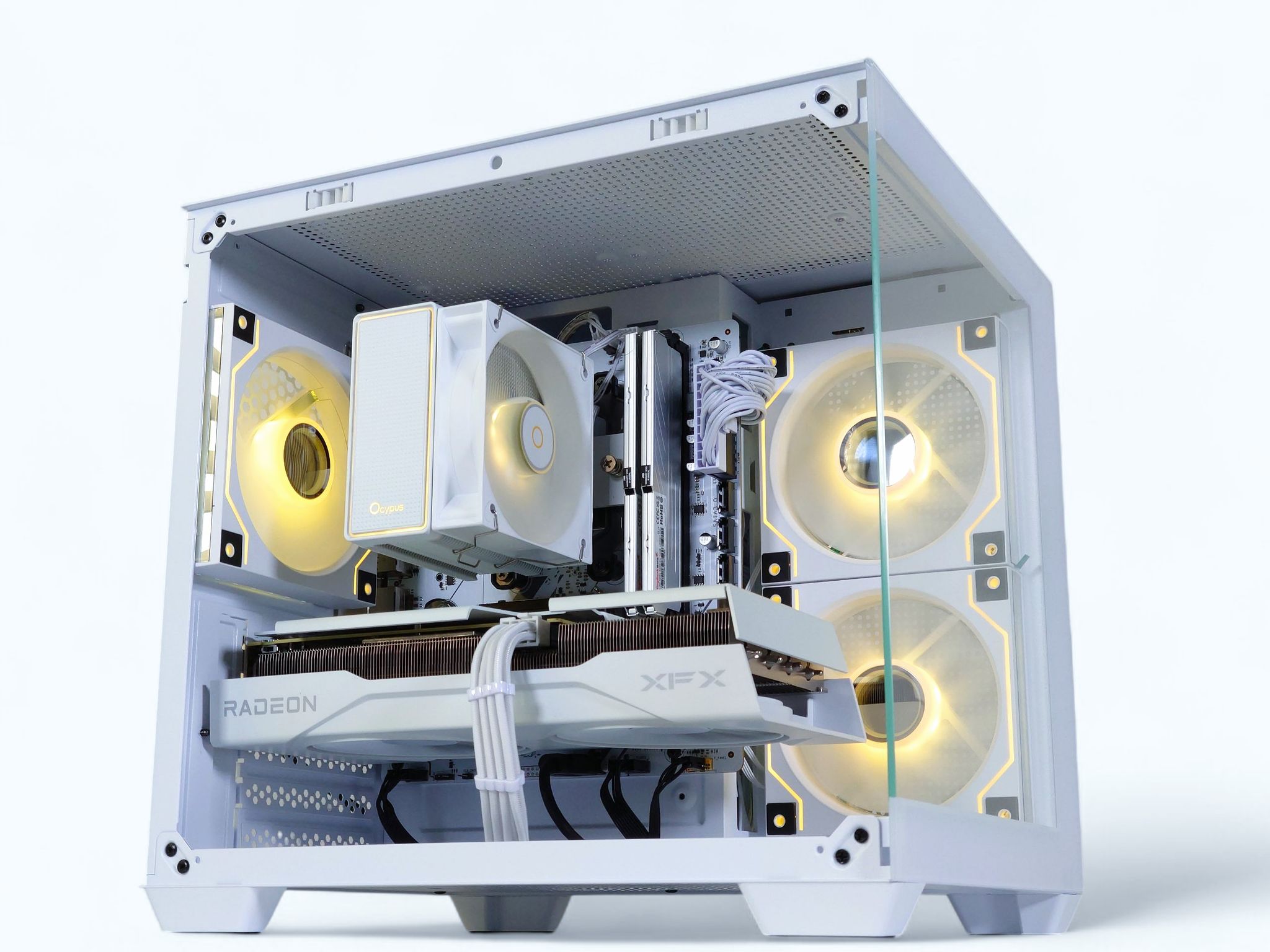 🧊🌊Gaming PC❄️AMD RX 9060 XT 8GB❄️ AMD Ryzen 5 5600❄️ 16GB DDR4❄️ 500GB NVME