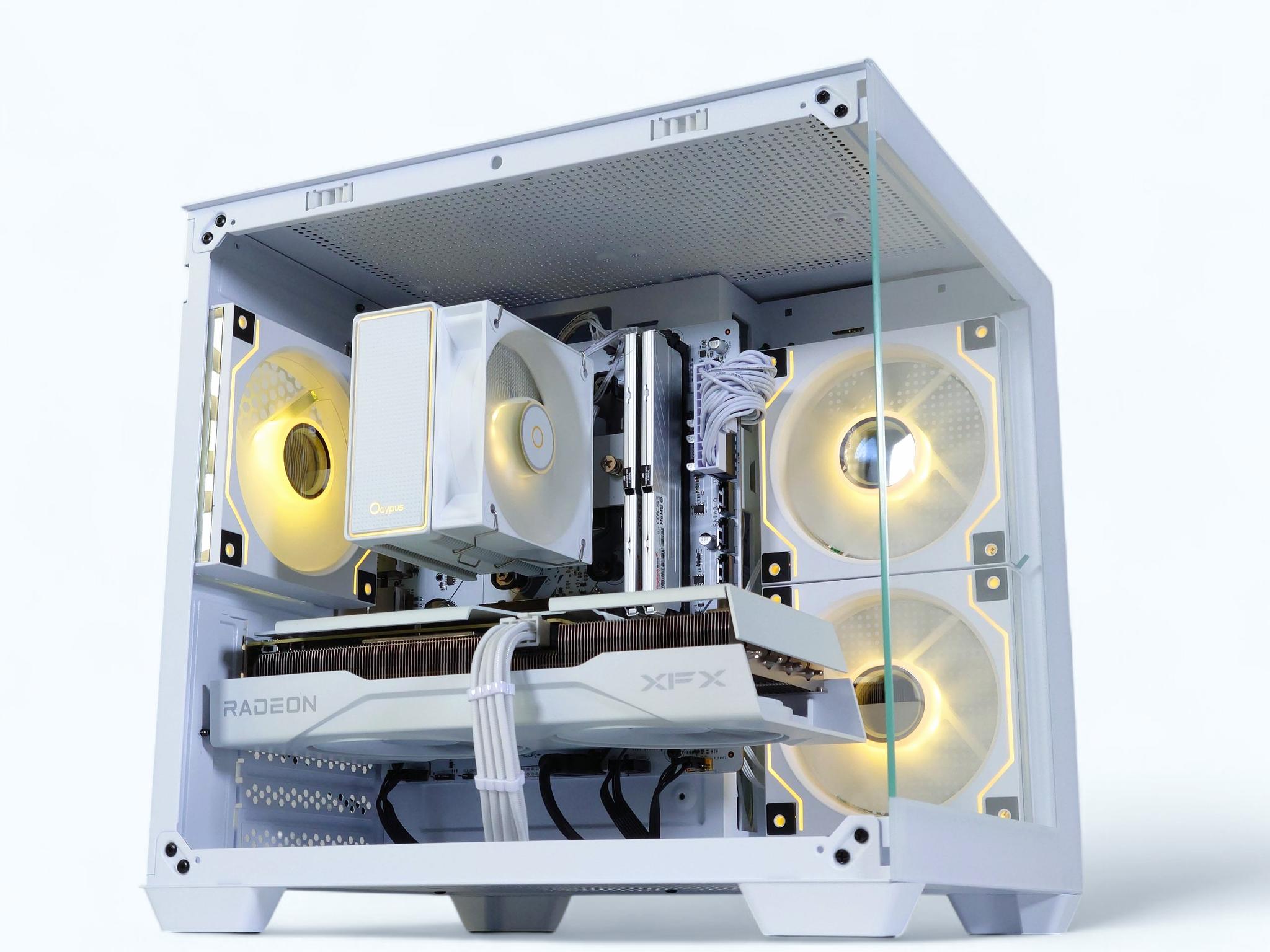 🧊🌊Gaming PC❄️AMD RX 9060 XT 8GB❄️ AMD Ryzen 7 5700X