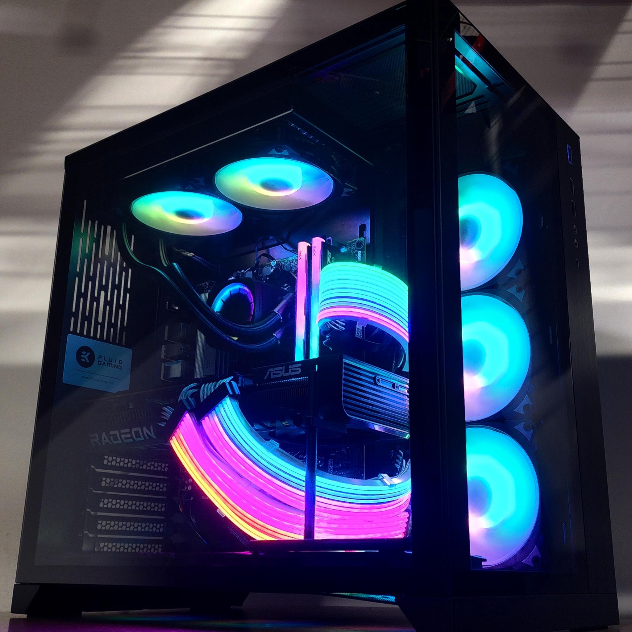 Gaming PC Ryzen 7 7700X 32GB RAM 1TB SSD RX 9070 XT 16GB Windows 11 Computer