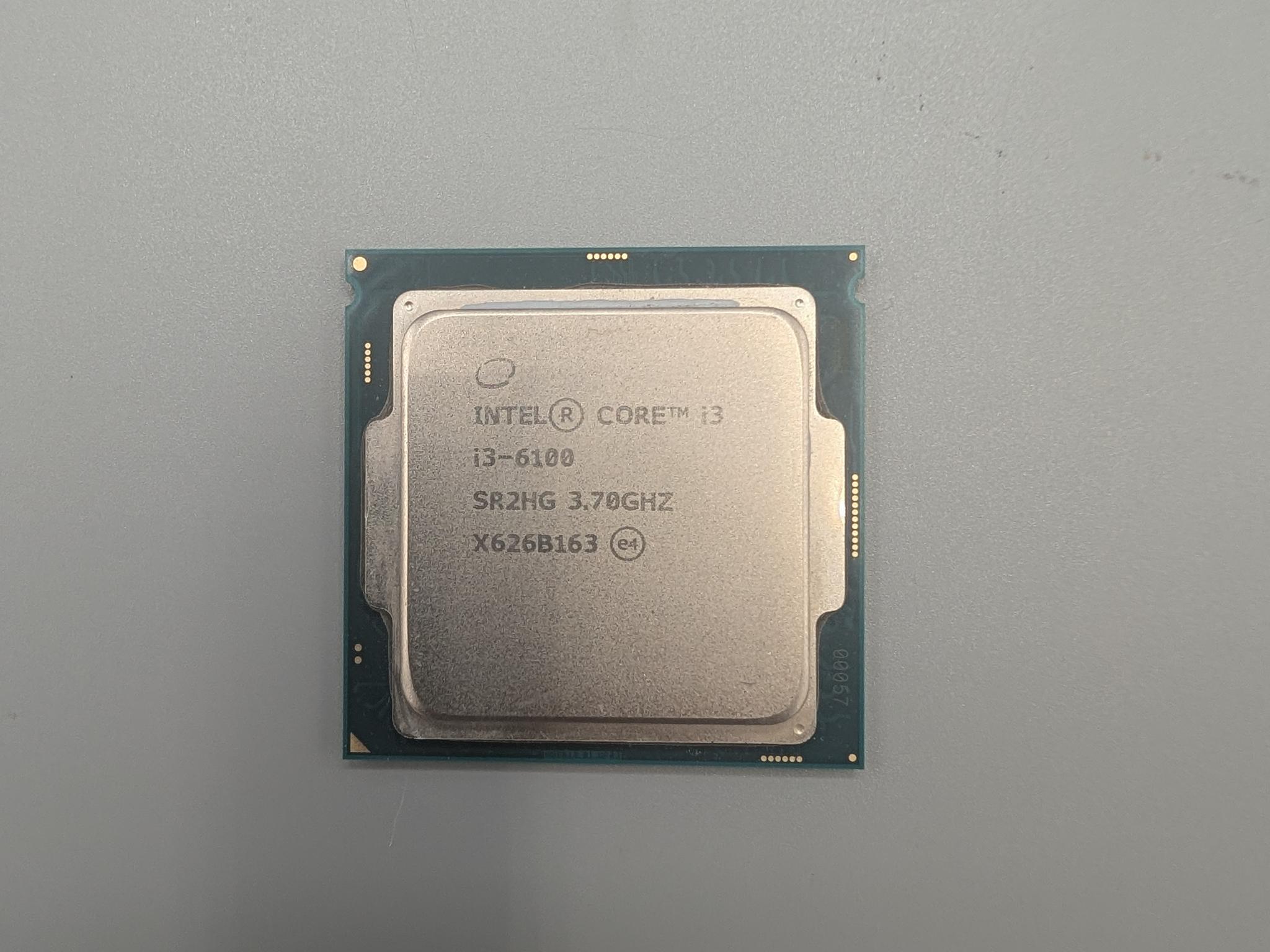 Intel Core I3 6100