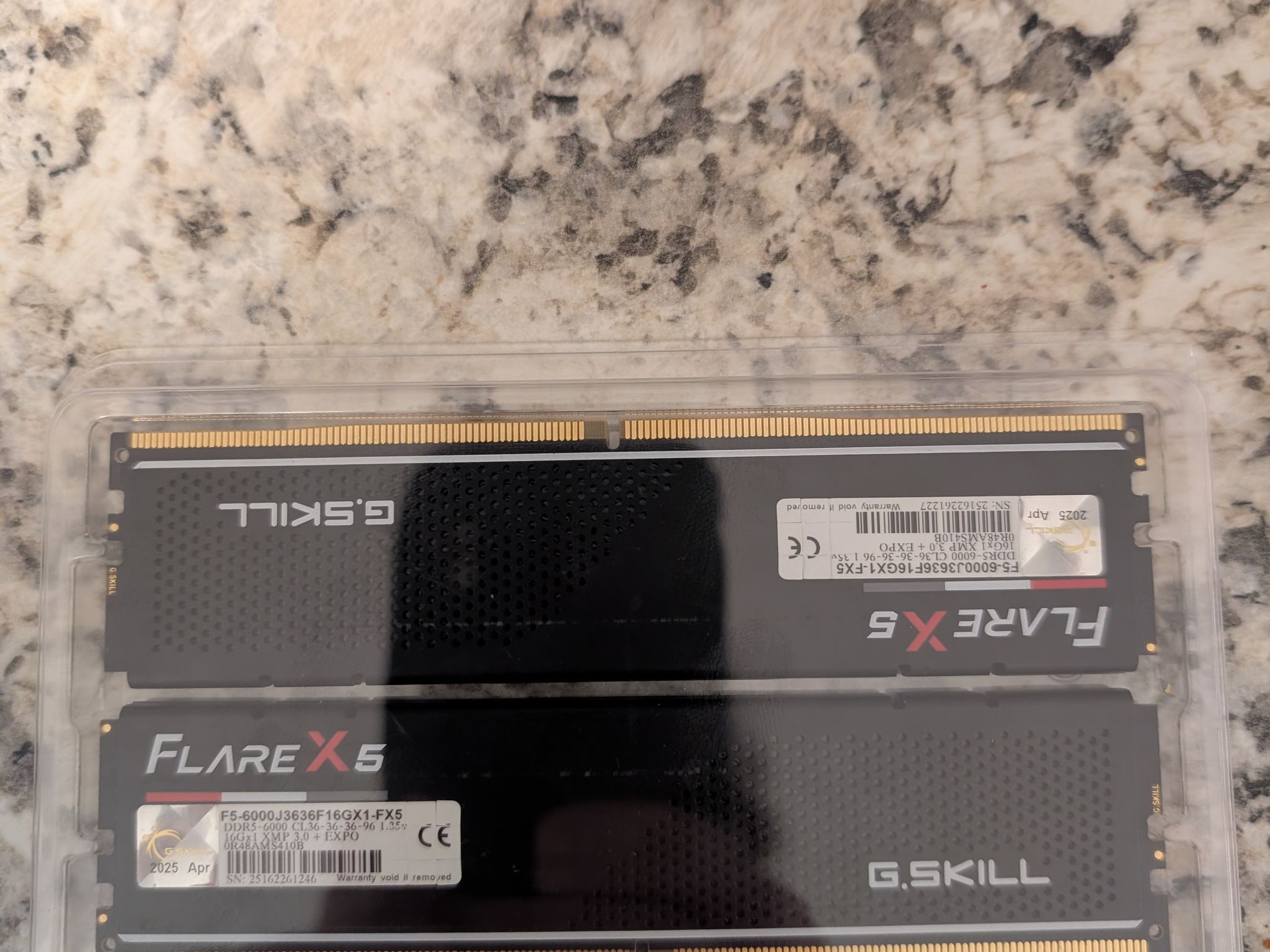 G.Skill Flare X5 32GB (2x16) CL36 6000mhz
