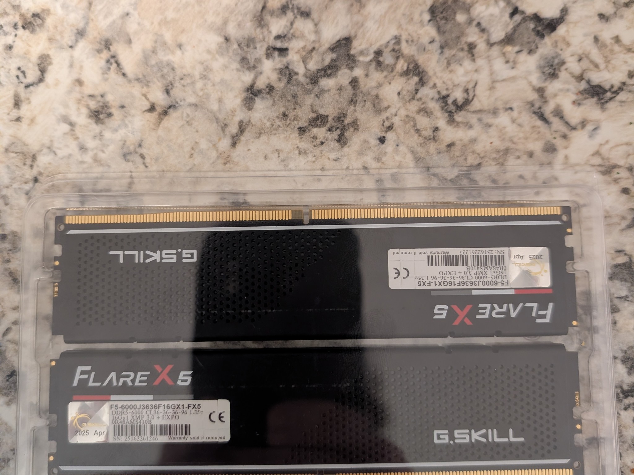 G.Skill Flare X5 32GB (2x16) CL36 6000mhz
