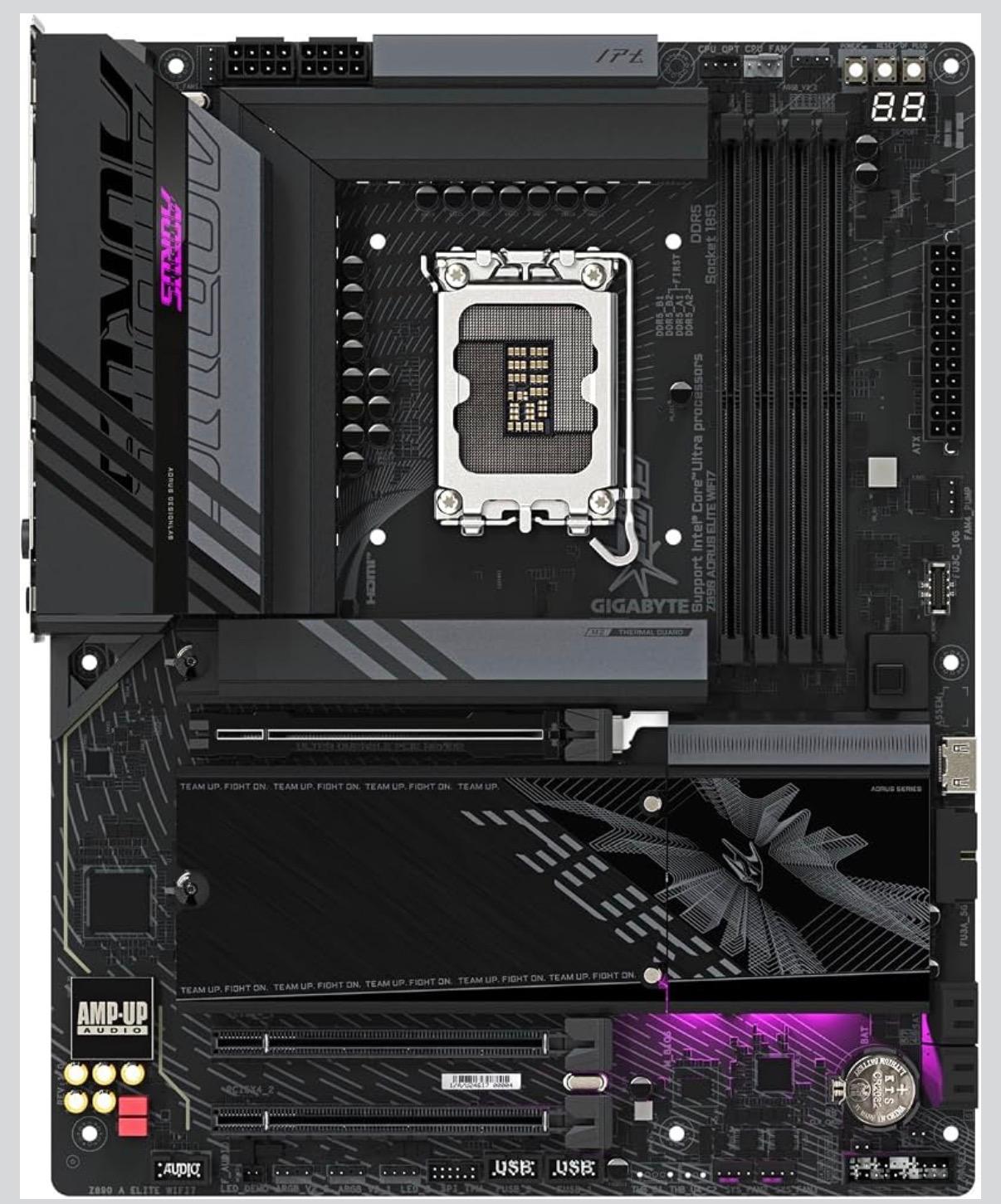Gigabyte Z890 AORUS Elite WIFI7 Intel LGA1851