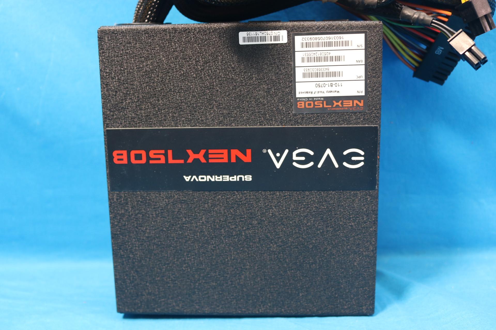 EVGA SuperNOVA NEX750B 750W Semi-Modular 80 PLUS Bronze ATX Desktop PSU 110-B1-0750