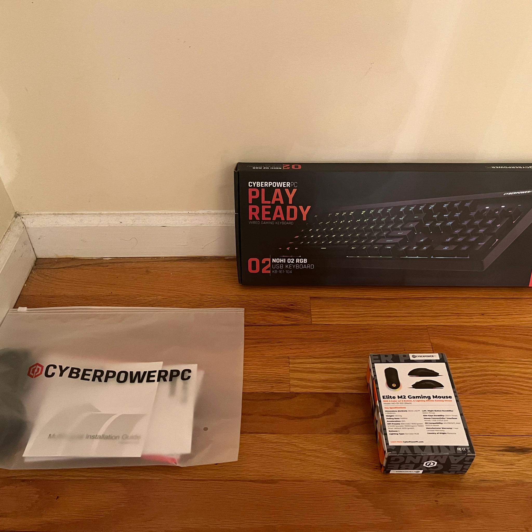 CyberPower Computer, AM5|Rx 7600|Ryzen 7 8700f|DDR5 Ram|1TB NVME SSD|Windows 11