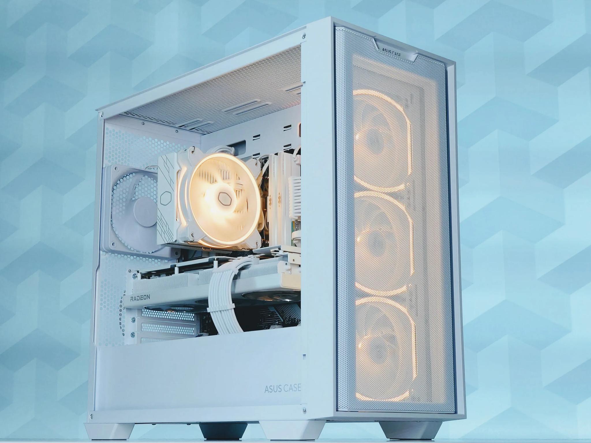 {Early BF✂️💲🏷️}Gaming PC🌟AMD RX 7700 XT 12GB🌟AMD Ryzen 5 7500F 6-Core🌟32GB DDR5🌟1TB SSD