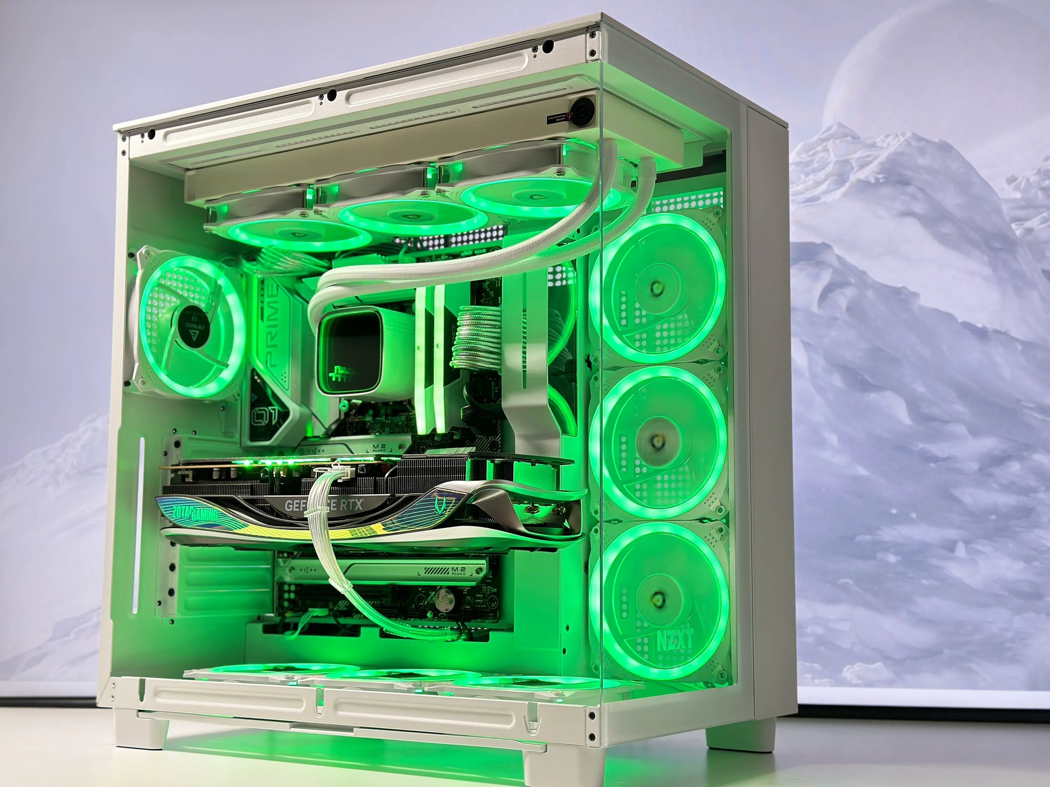 🥶🧊❄️Mr. Freeze❄️Nvidia RTX 4080 16GB-Intel i9 12900KS 16Core-32GB DDR5 RAM-2TB NVME
