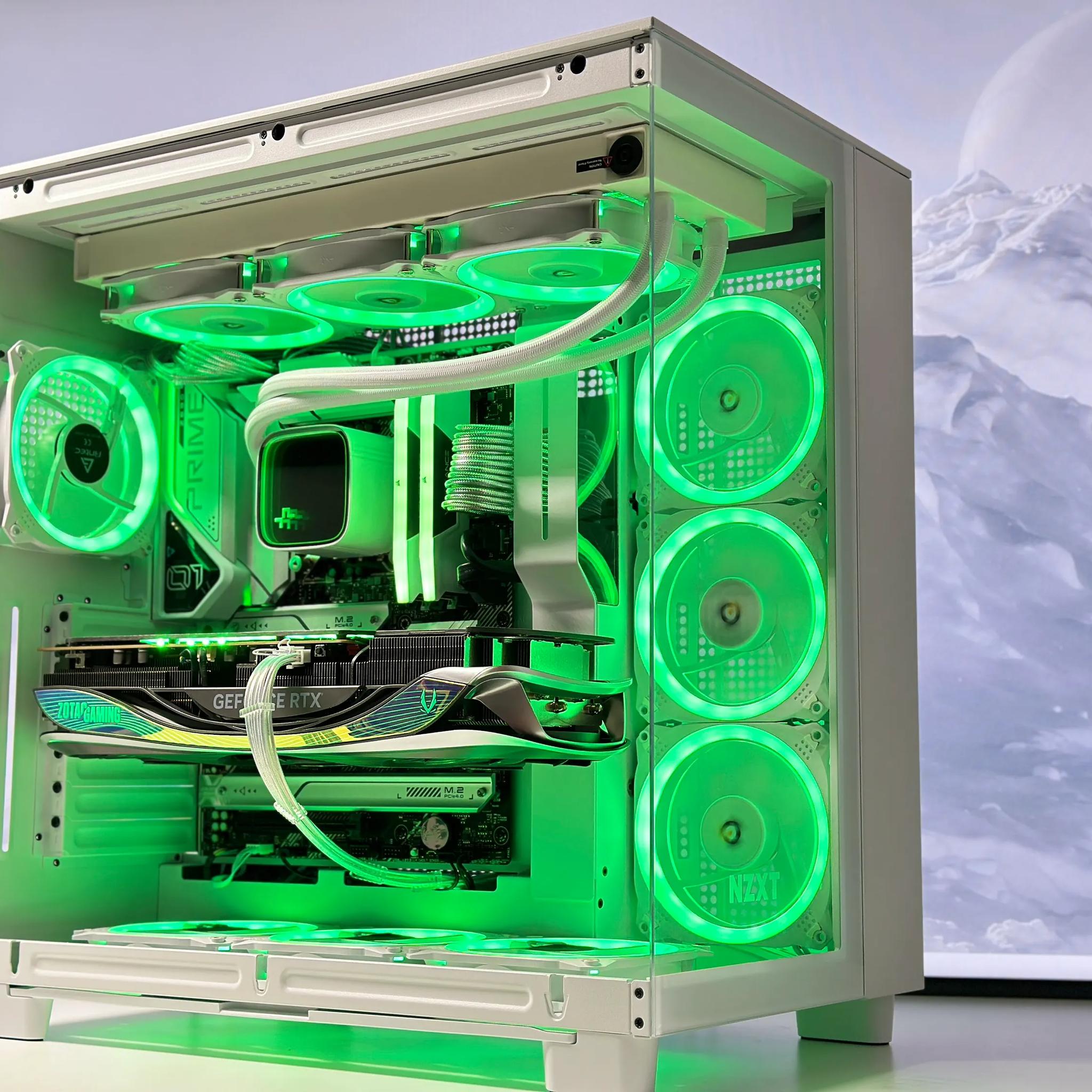 🥶🧊❄️Mr. Freeze❄️Nvidia RTX 4080 16GB-Intel i9 12900KS 16Core-32GB DDR5 RAM-2TB NVME