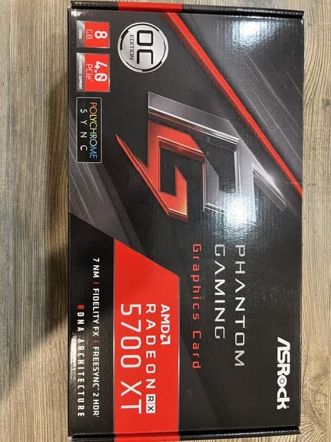 asrock phantom gaming oc edition RX5700XT