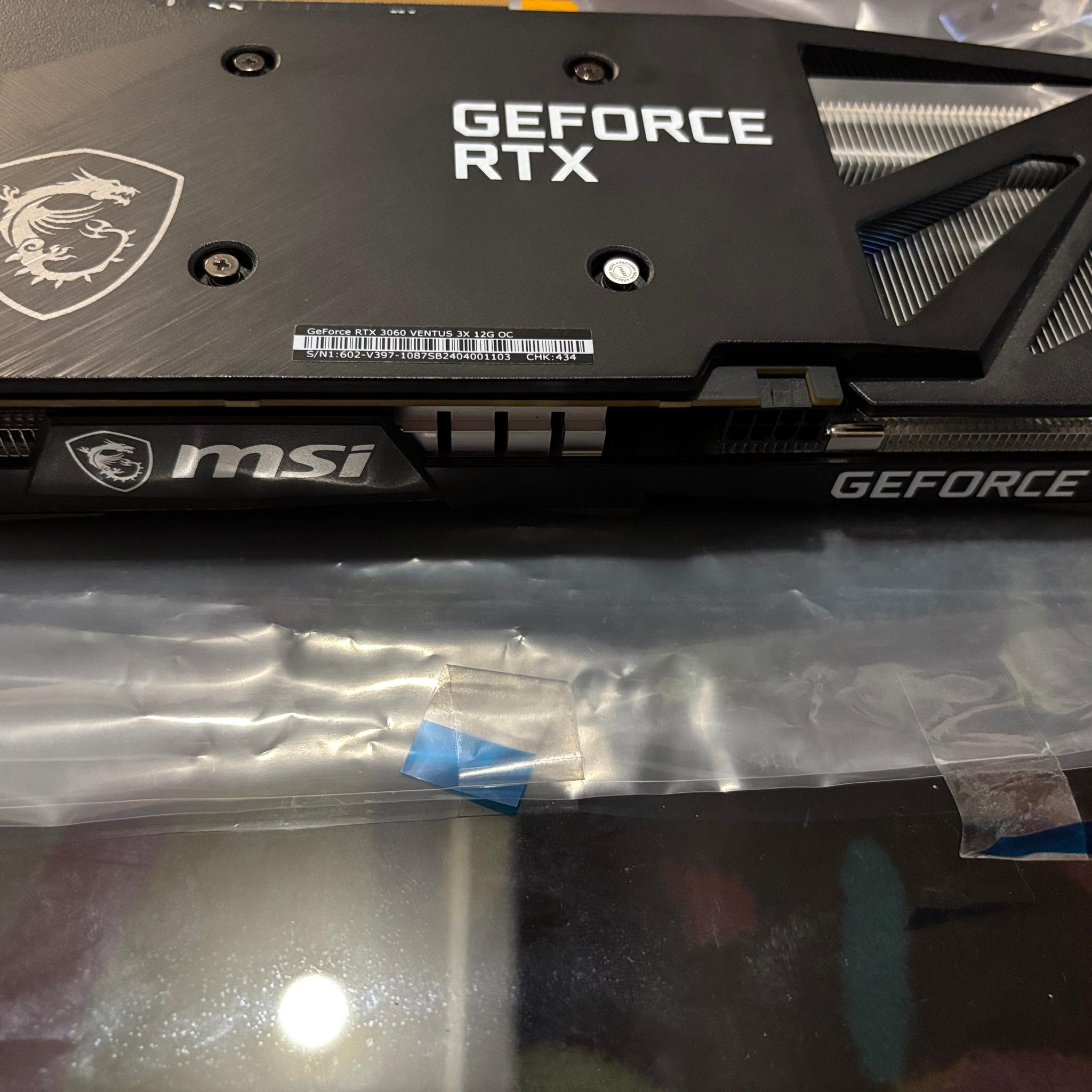 MSI RTX 3060 12G VENTUS X3 OC