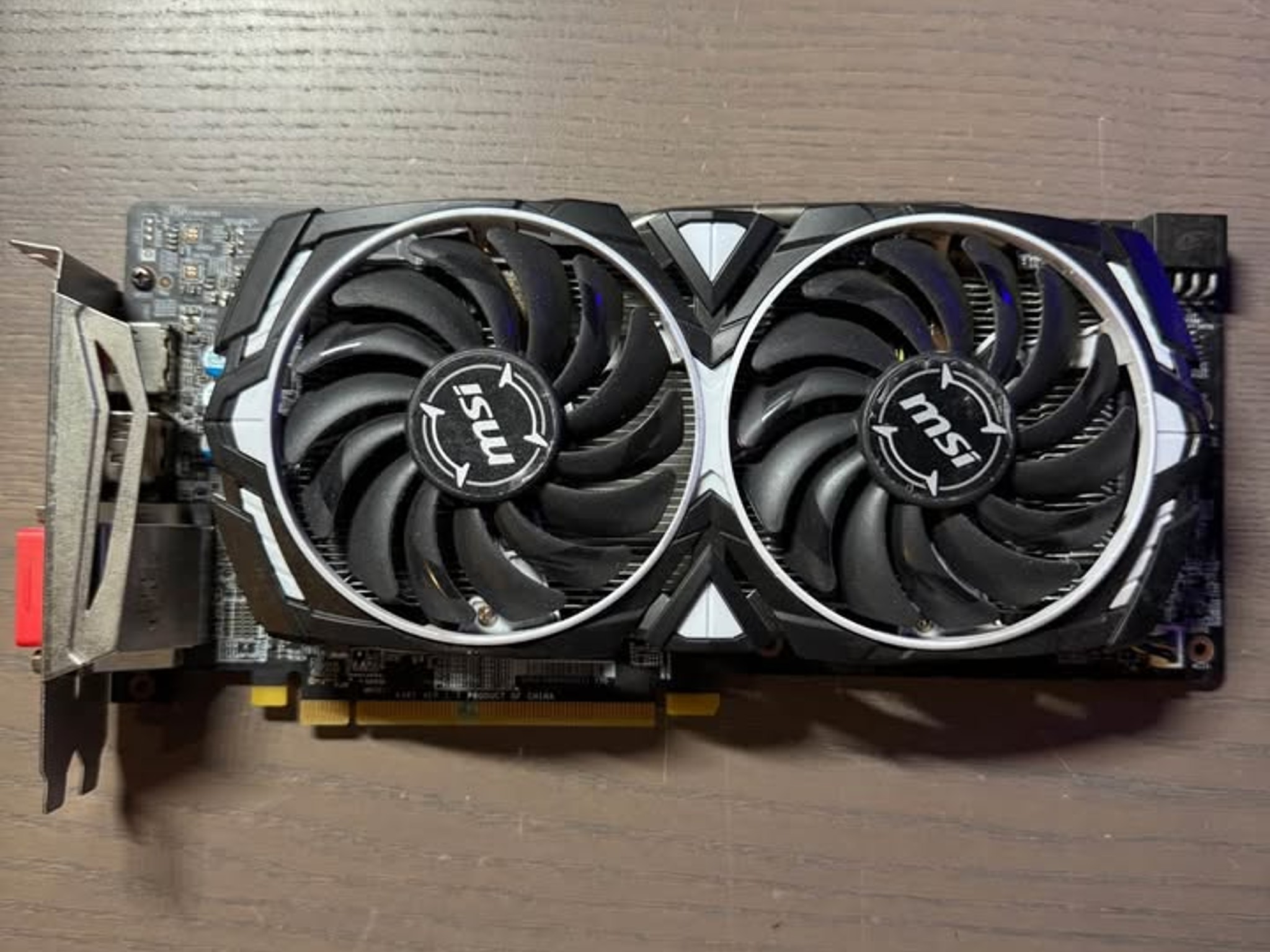 MSI Radeon RX 580 ARMOR 8G OC 8GB GDDR5 Graphics Card
