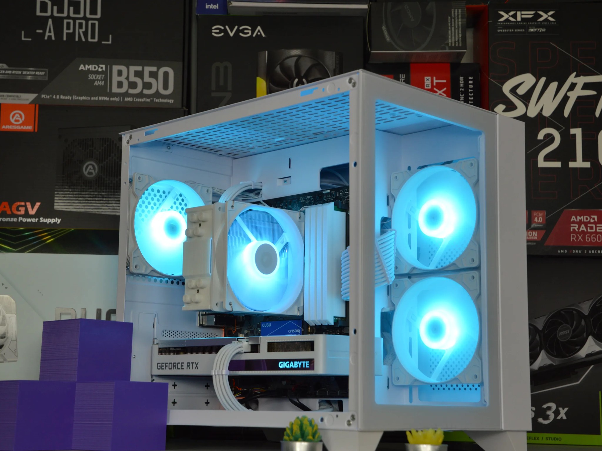 🔮🌨️| RTX 3060 12GB | Ryzen 5 5500 | 32GB DDR4 RAM | 1TB NVME SSD | Royal Winter |