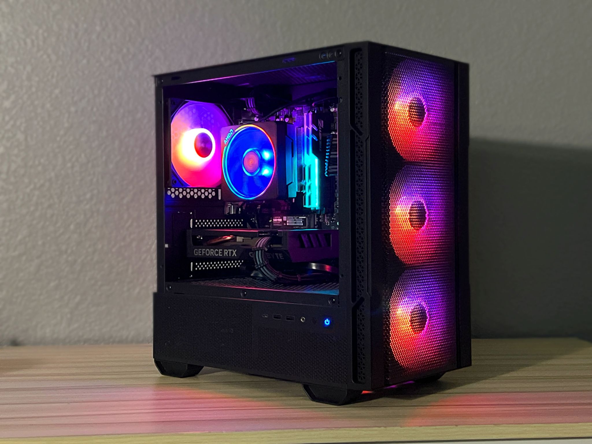 🔥 RTX 4060 Performance Gaming PC - Ryzen 7 2700x, 16gb, 1tb NVME