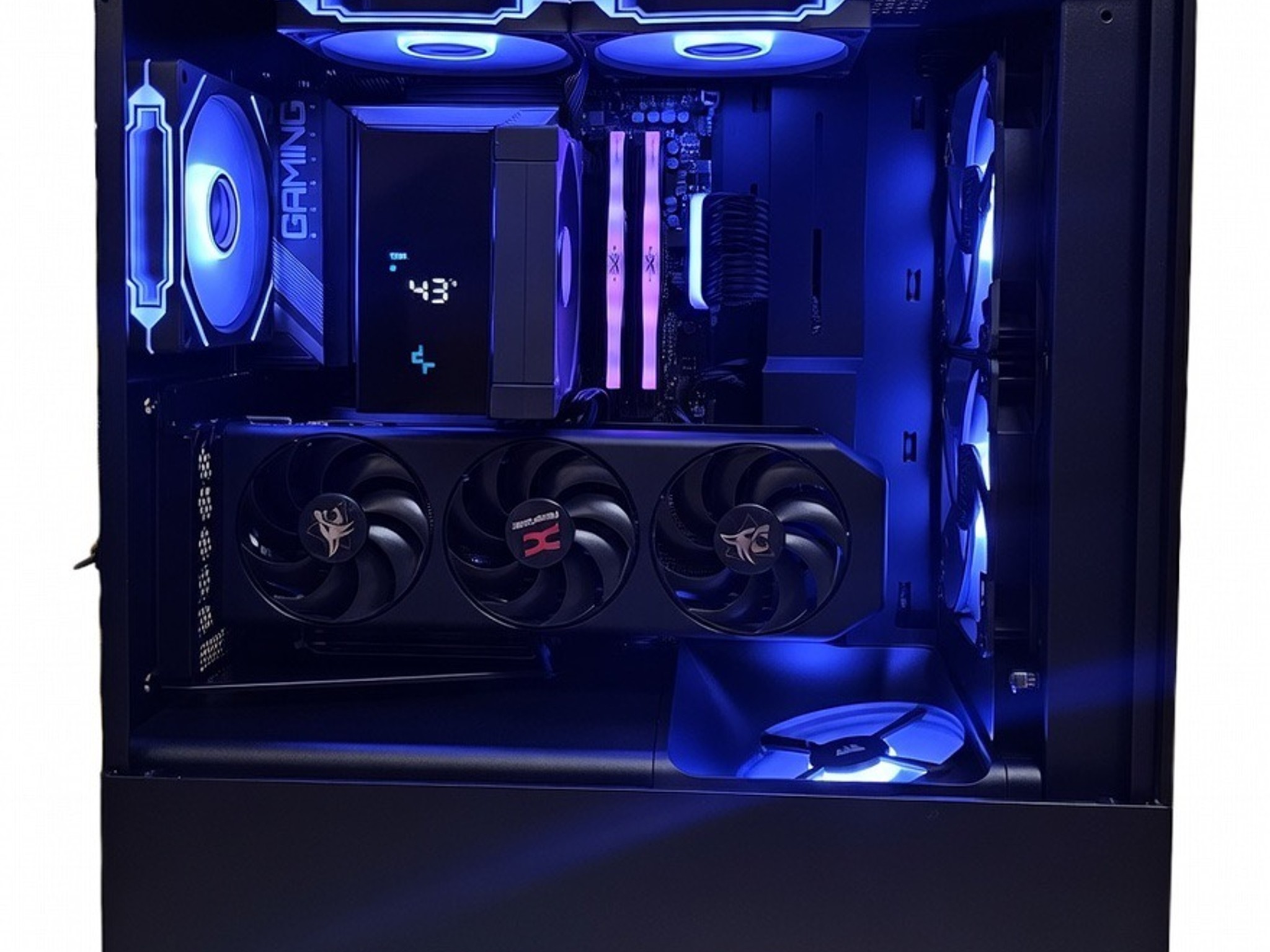 9060 XT 16 GB | 32 GB DDR5 6000 mhz | Ryzen 5 7400f | Vertical GPU