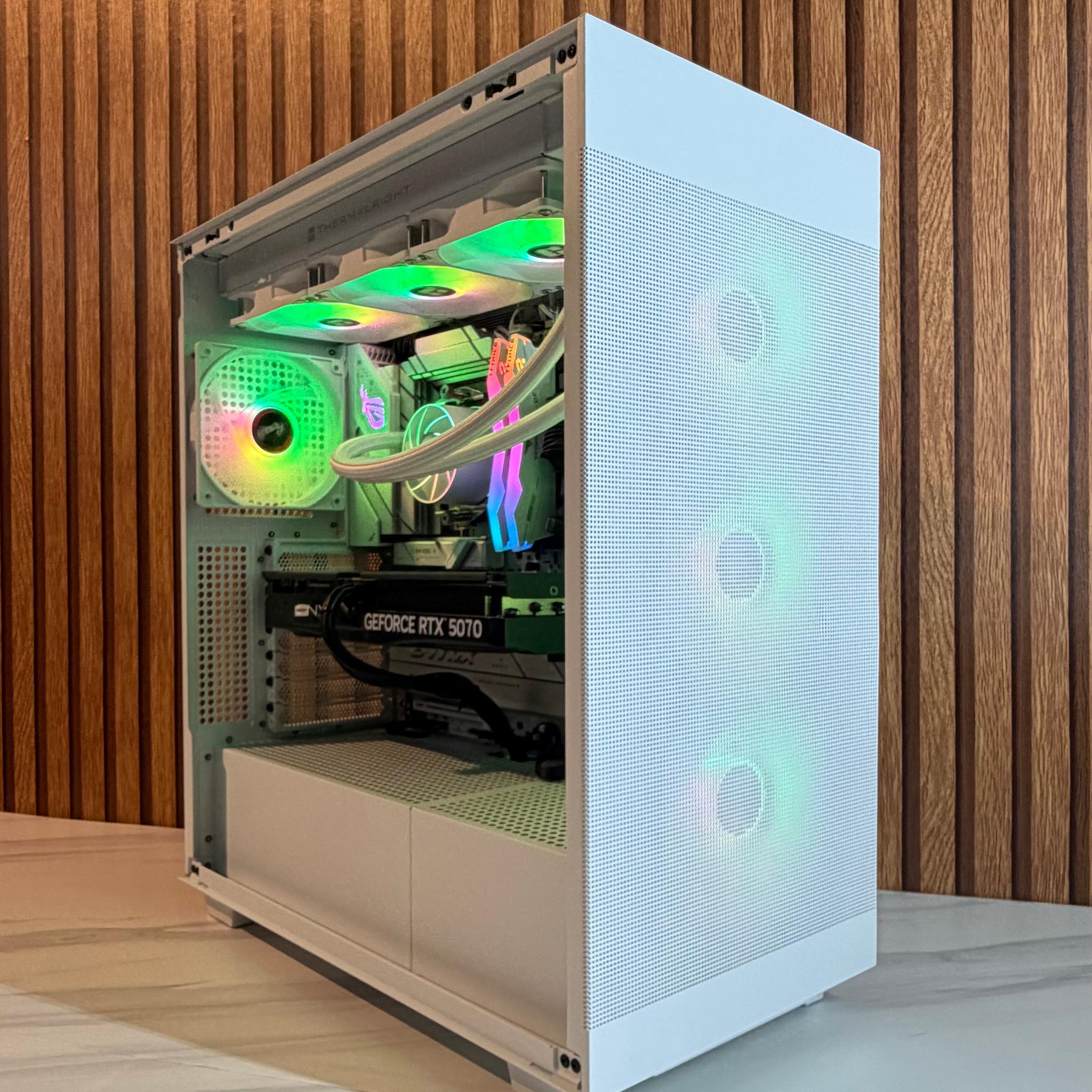 RTX 5070 | RYZEN 5 7600x | 16GB DDR5 | 750W PSU | 1TB NVME | 360MM AIO