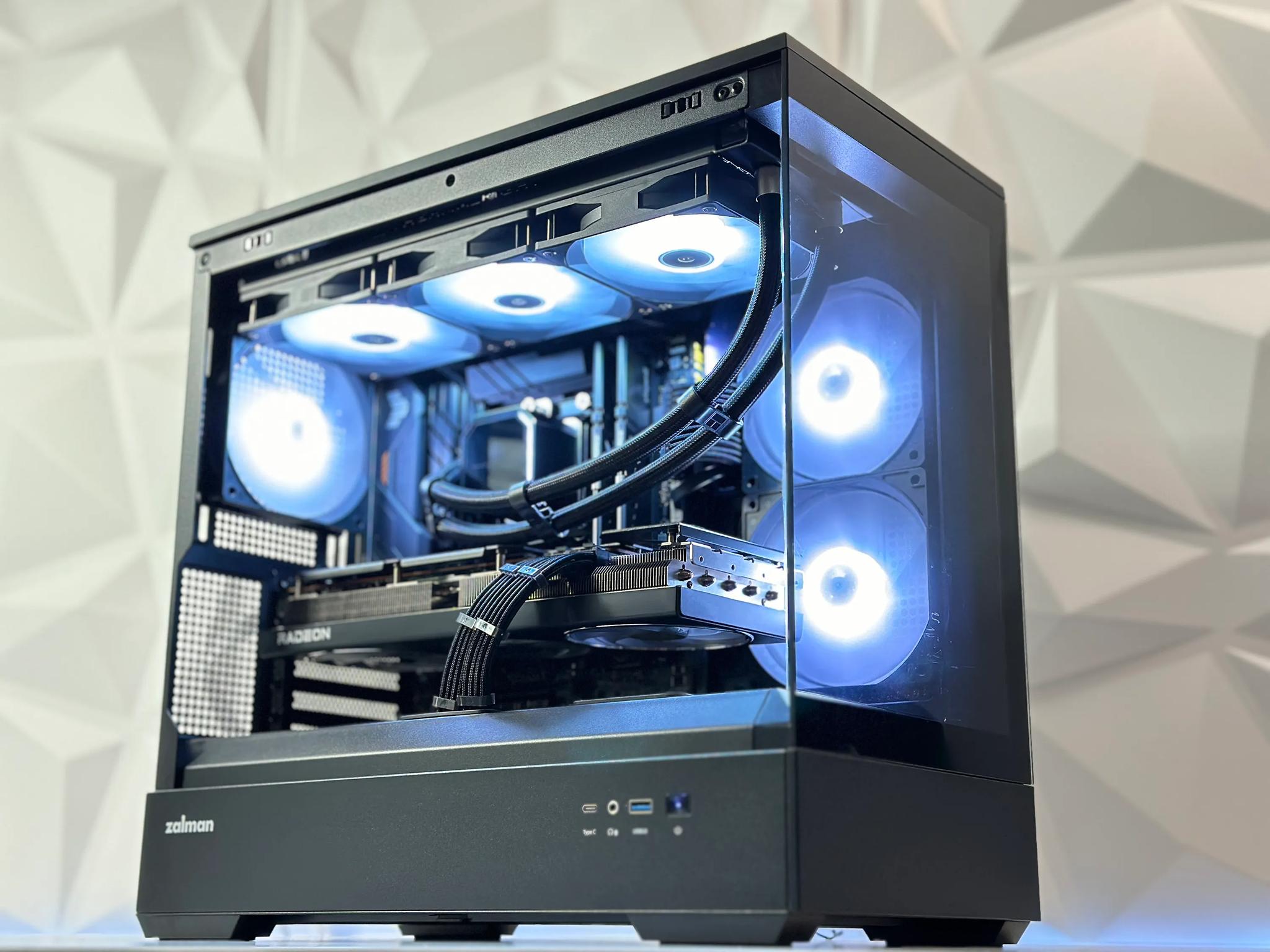 🌌🔫Dark Trooper||Liquid Cooled Gaming PC 🌌AMD RX 7800 XT 16GB🌌Intel 12600KF🌌32GB DDR4🌌1TB SSD