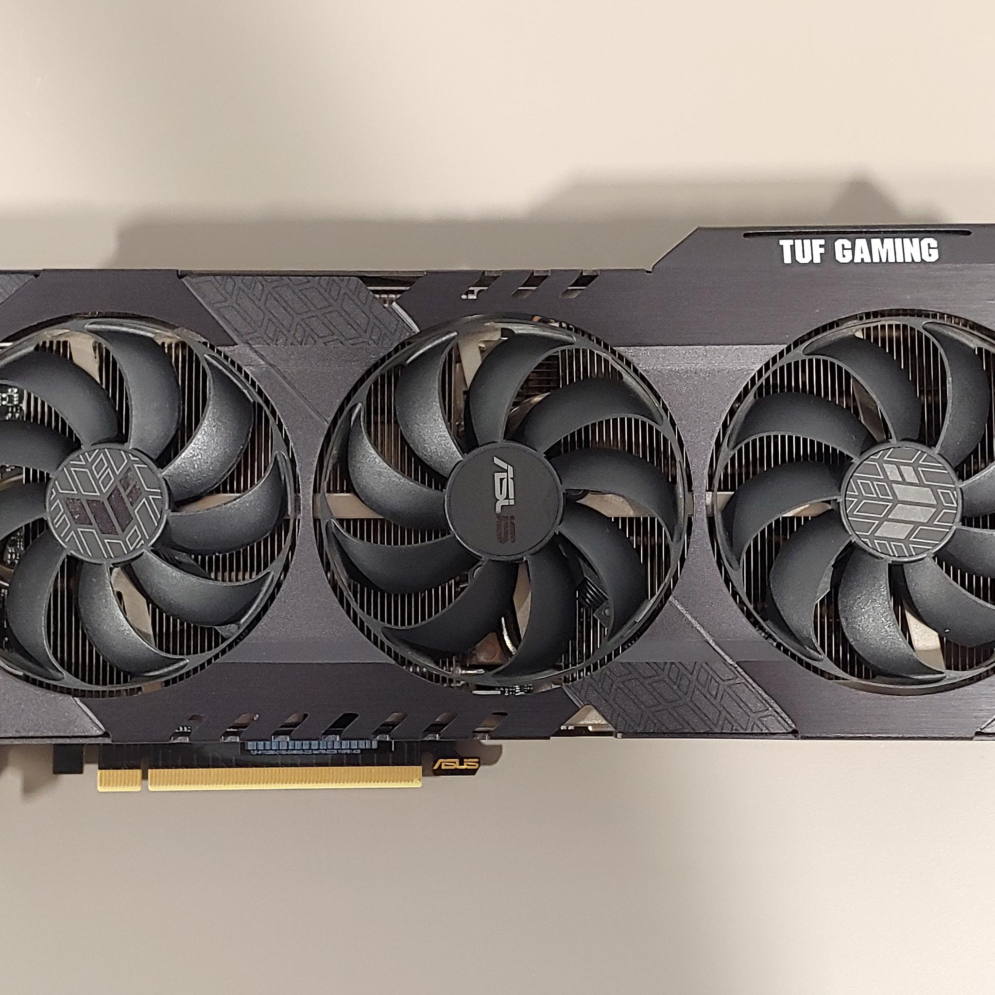 ASUS TUF Gaming RTX 3080 OC 10GB GDDR6X – Tested – Original Box