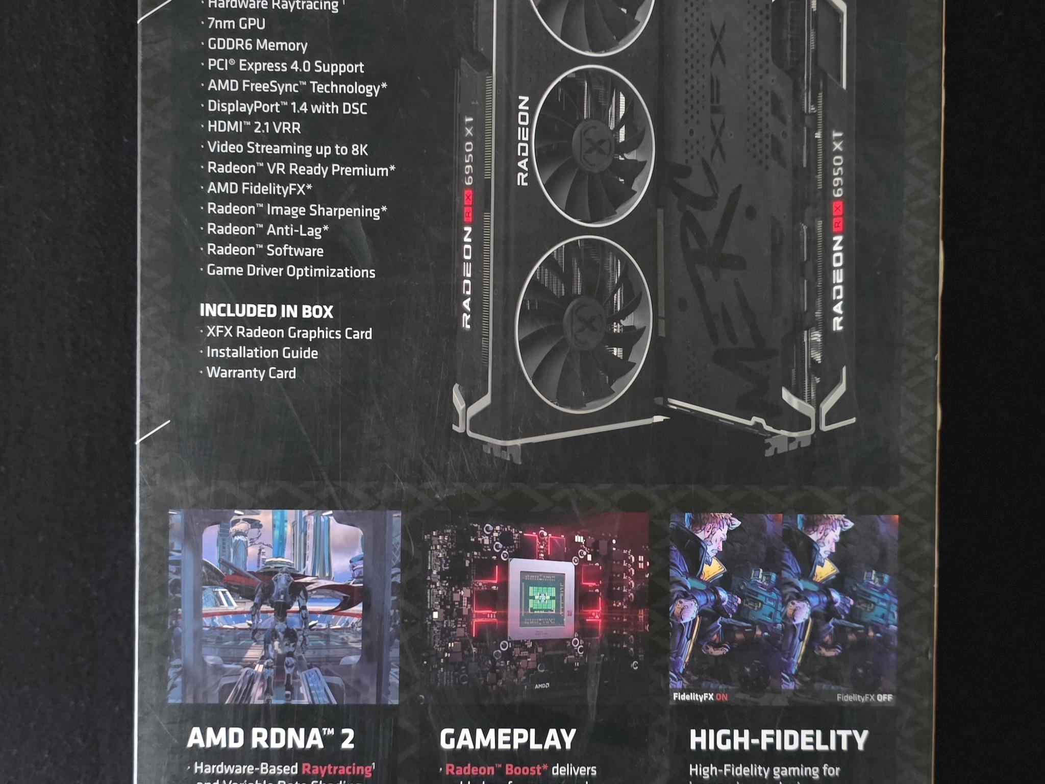 XFX Speedster MERC 319 Radeon RX 6950 XT - Excellent Condition -