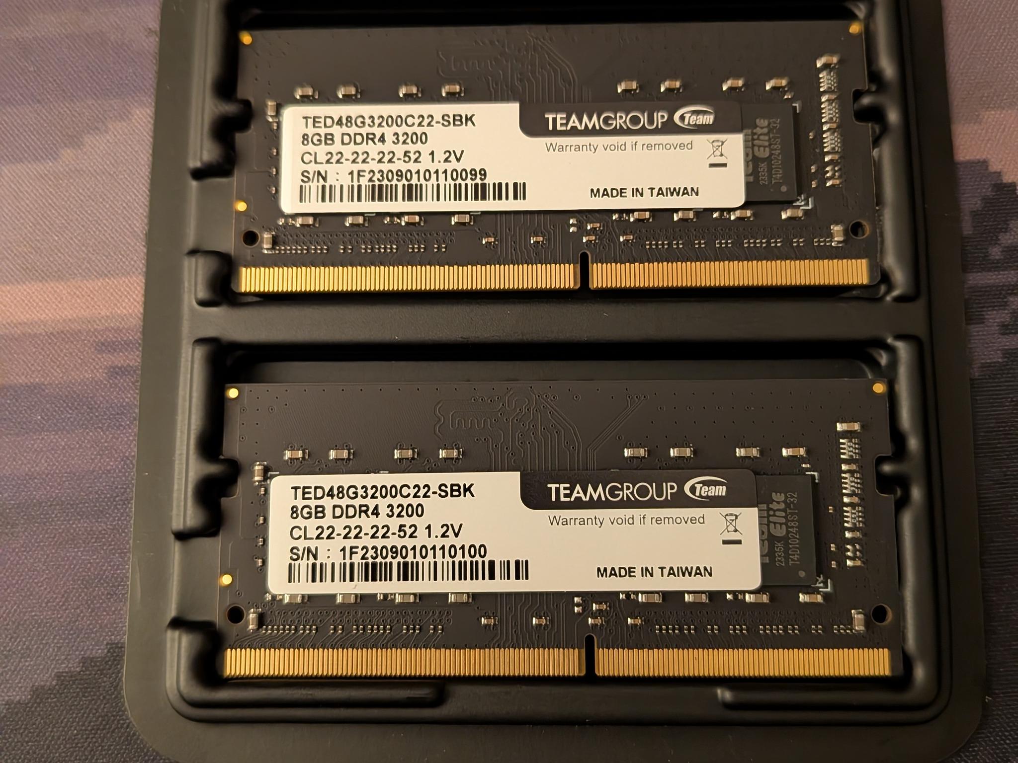 Teamgroup DDR4 SODIMM 16GB (2x8GB)