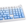 AULA F99 PRO (BRAND NEW) Blue, Wireless Mechanical Keyboard 95% LEOBOG Nimbus V3 Switches w/ Knob