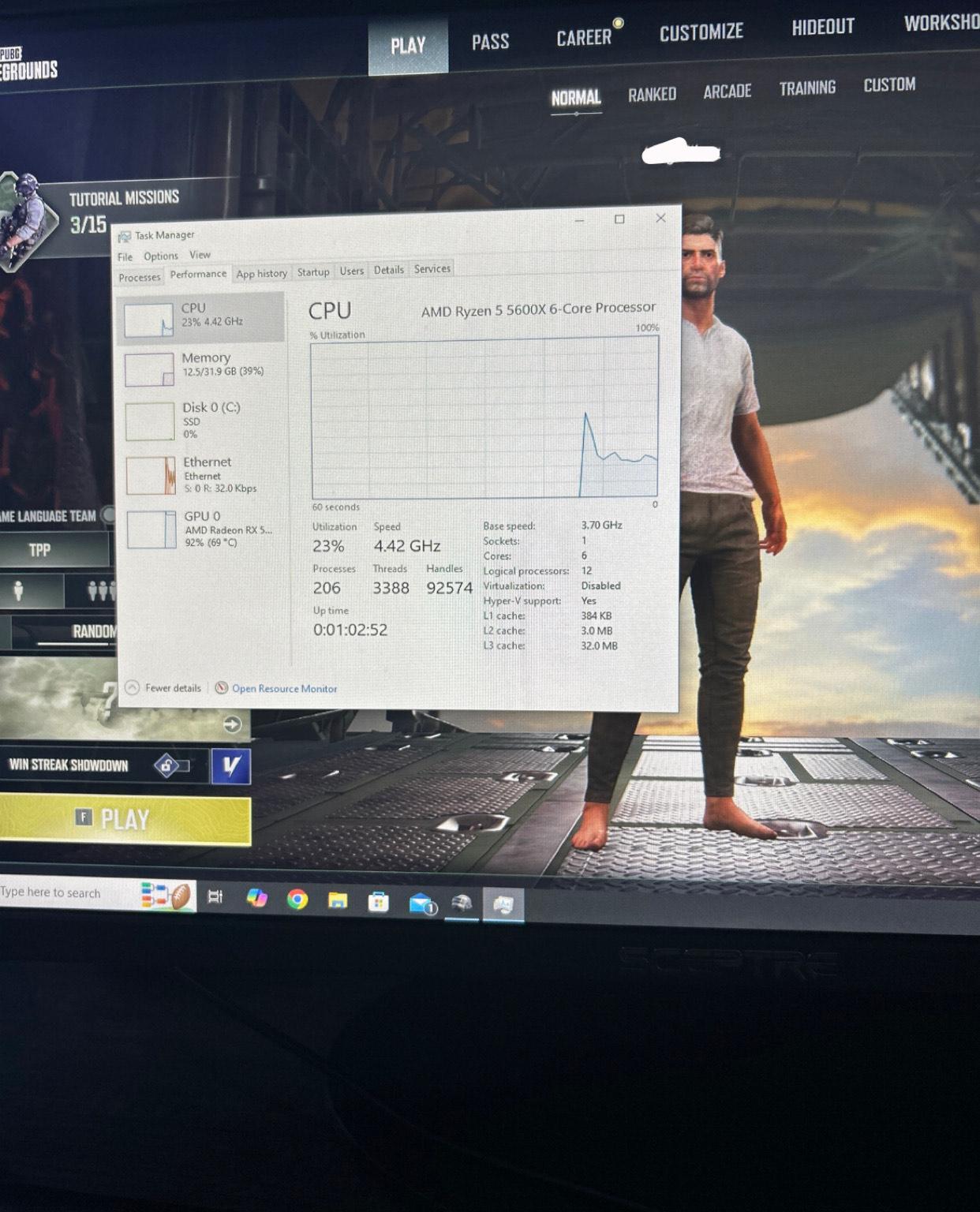 AMD ryzen 5600x rx 580 gaming computer